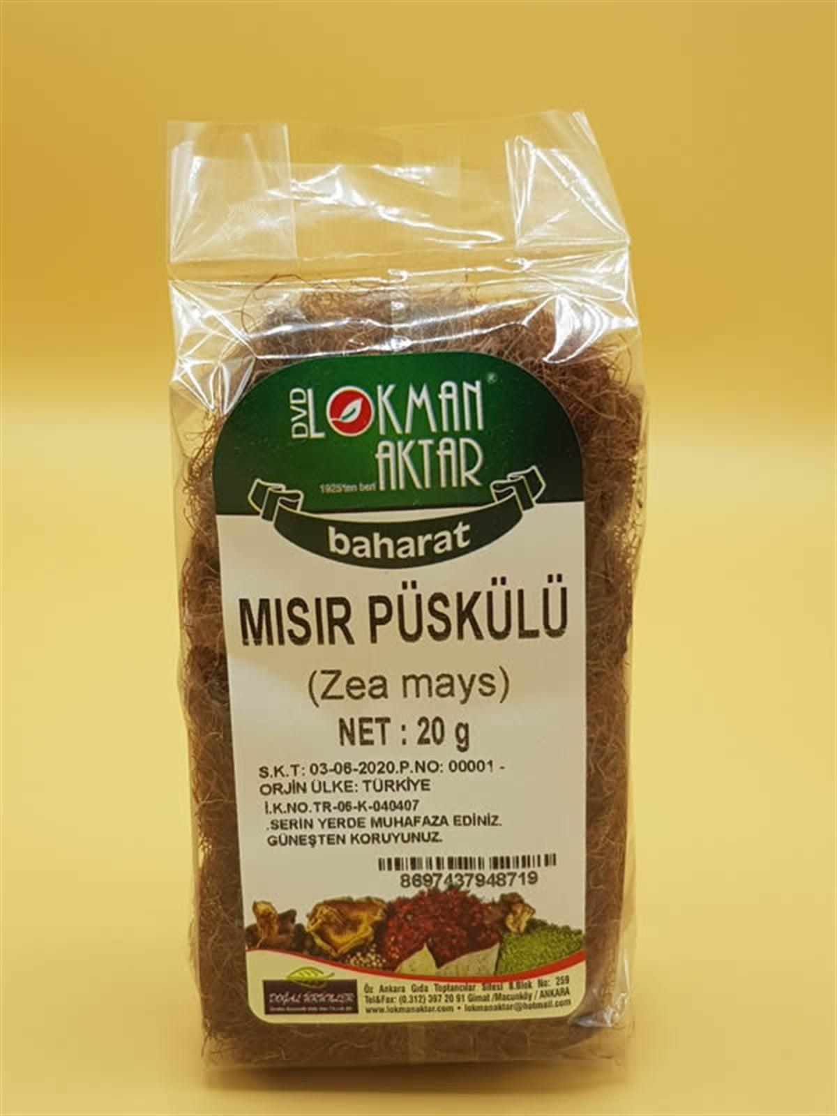 DVD Mısır Püskülü 20gr