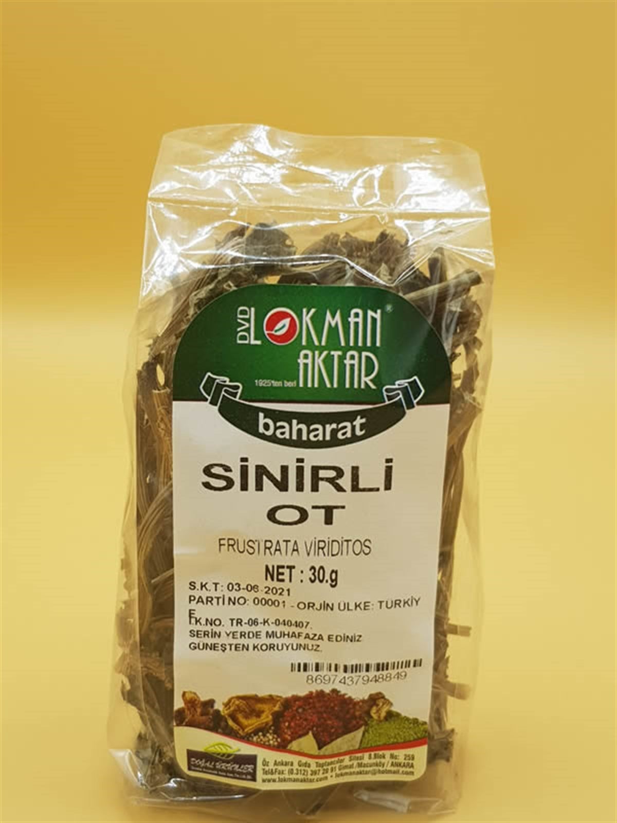 DVD Sinirli Ot 30gr