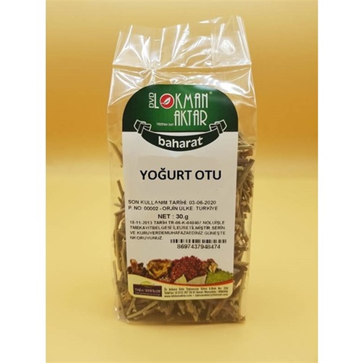 DVD Yoğurt Otu 25gr