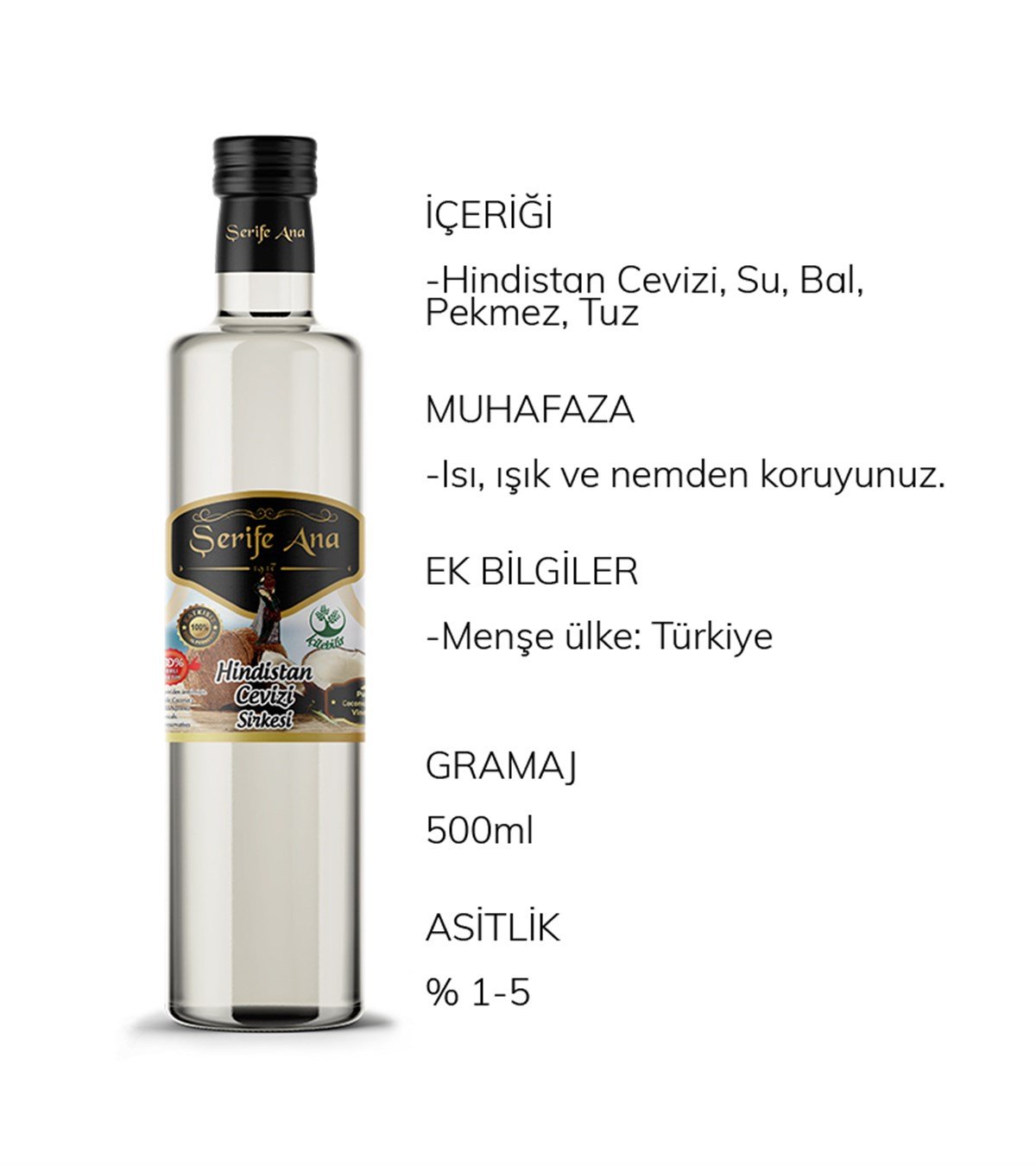 Hindistan Cevizi Sirkesi