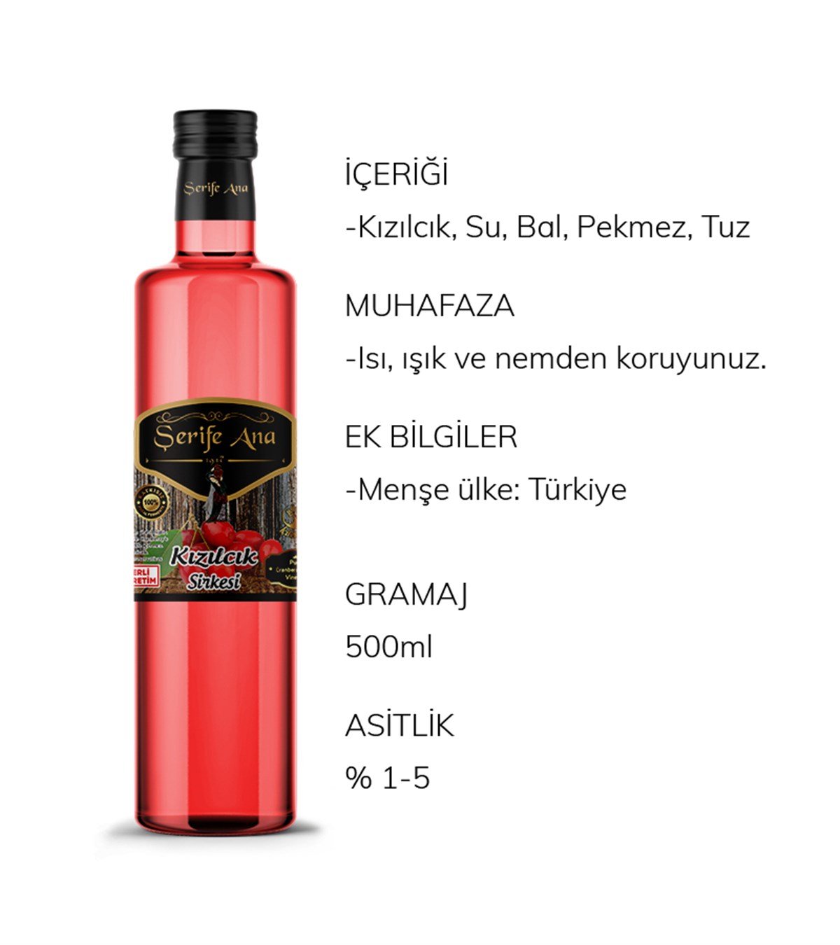 Kızılcık Sirkesi