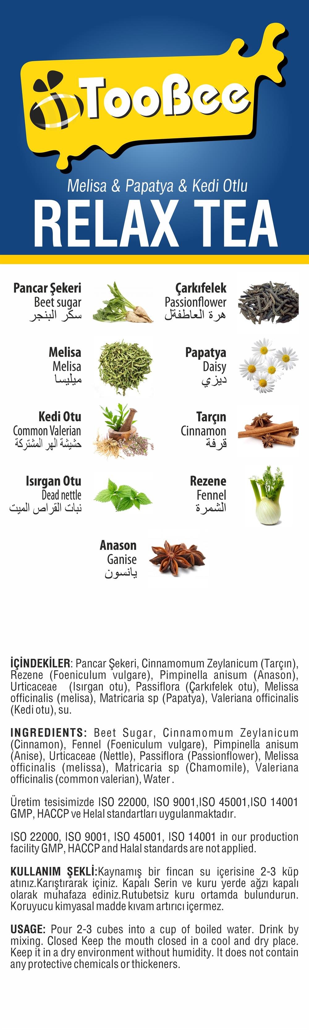 RELAX TEA 175 GR