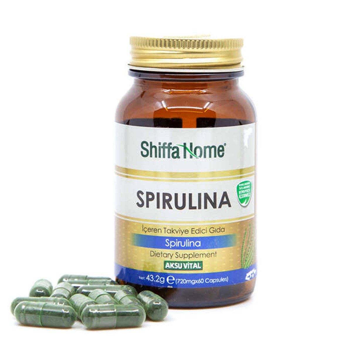 SHF Spirulina Kapsül