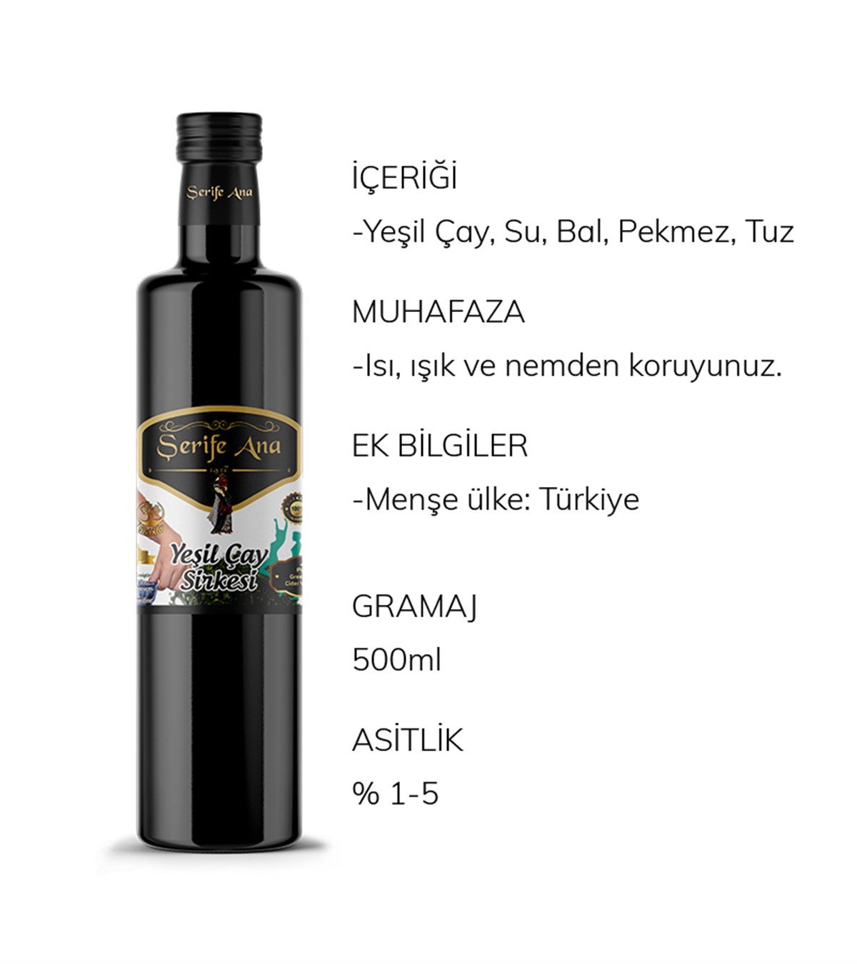 Yeşil Çay Sirkesi