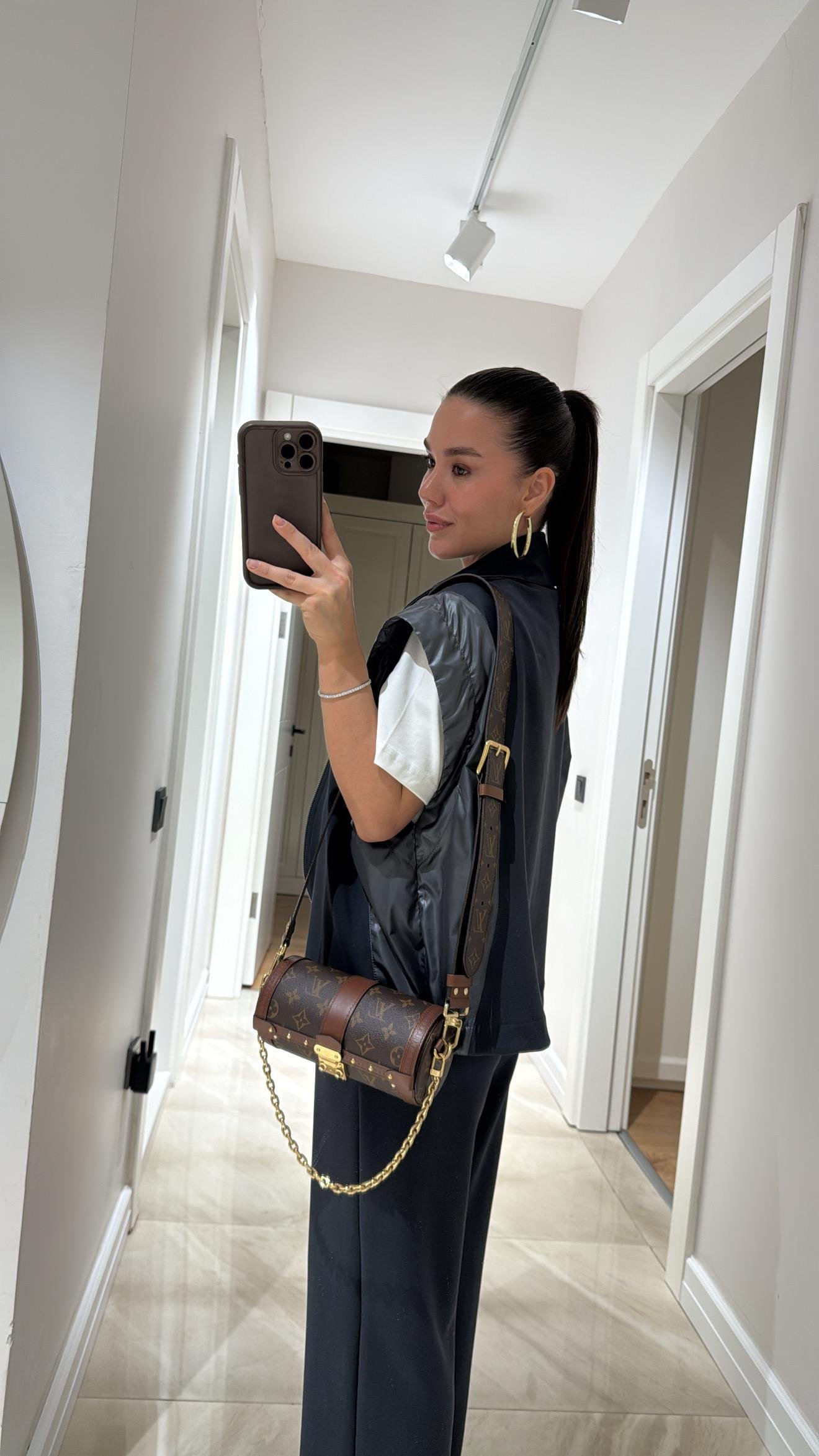 Antrasit Paraşüt Kumaş Detaylı Marka Model Takım