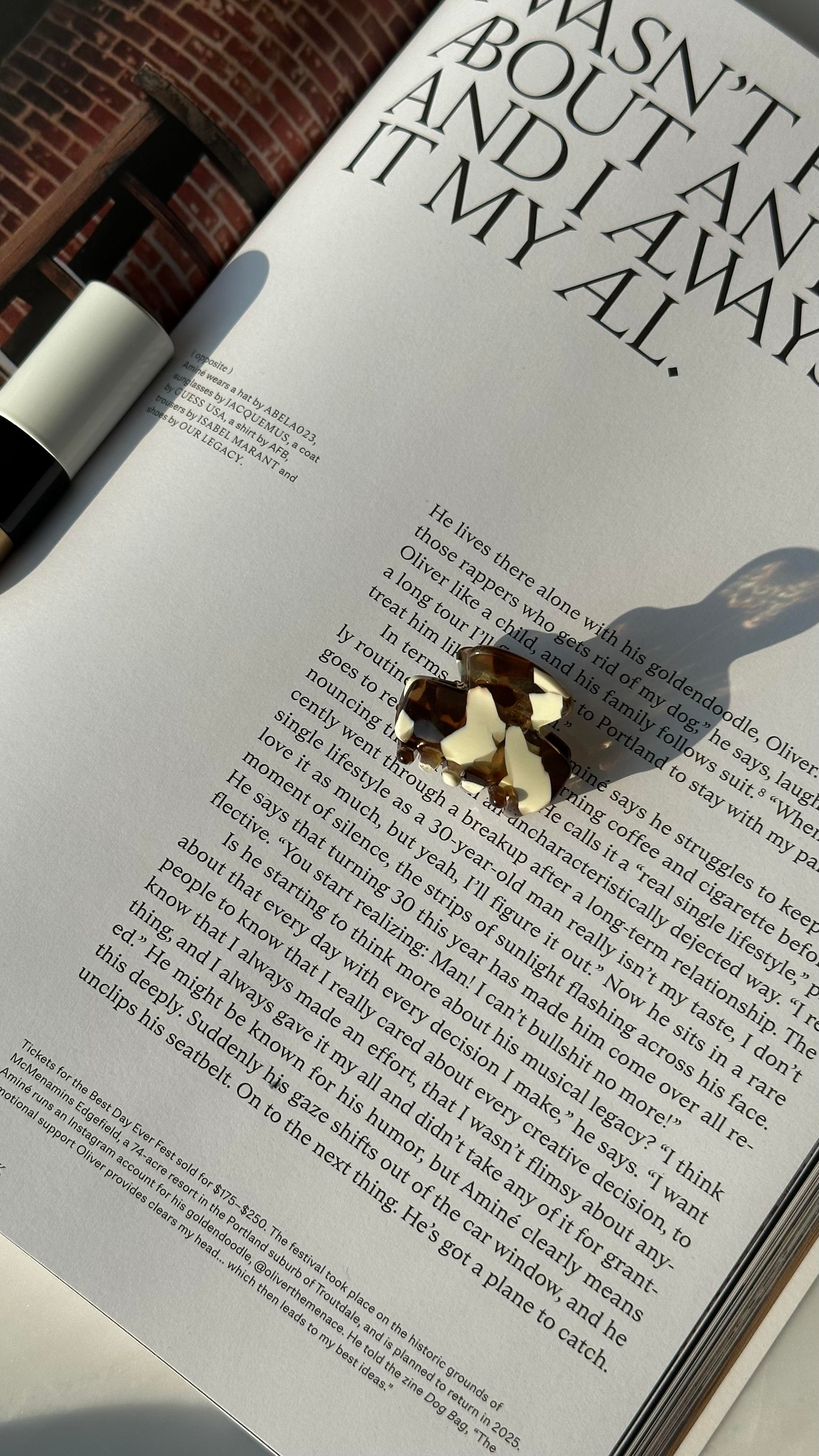 Bej Kahve Desenli Mandal Toka