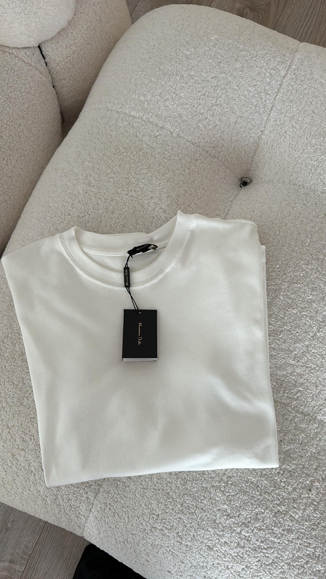 Beyaz Basic Uzun Kol Marka Model İnce Sweat 