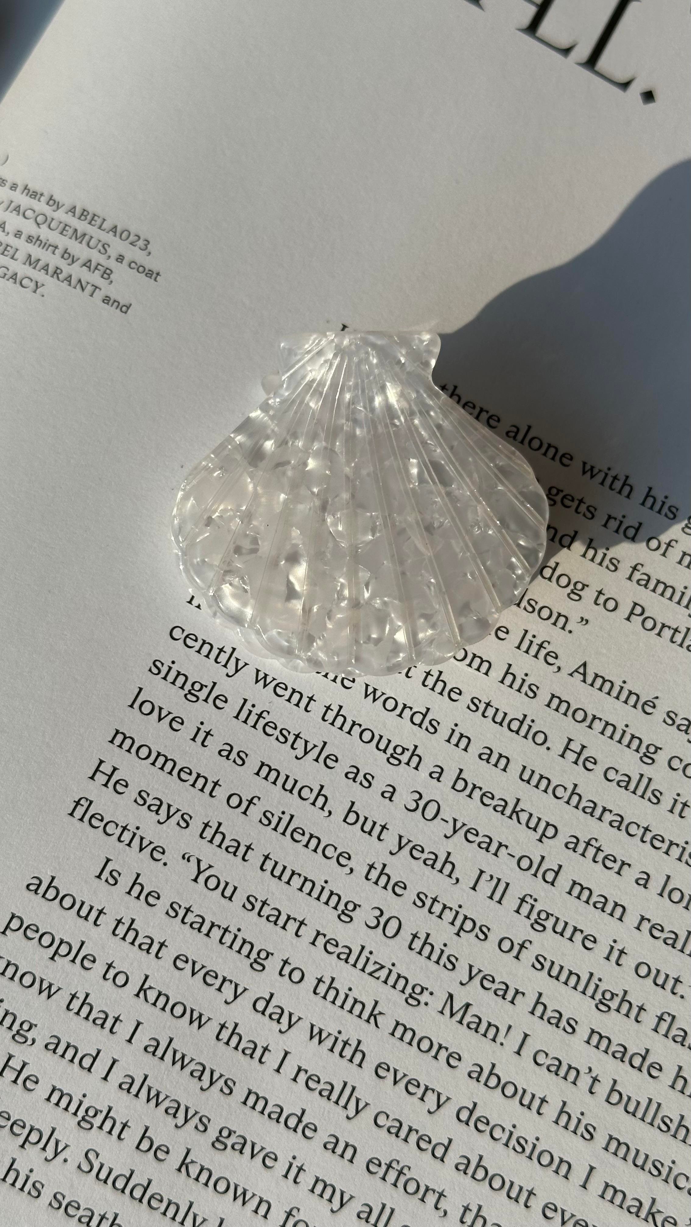 Beyaz Sedefli İstiridye Mandal Toka