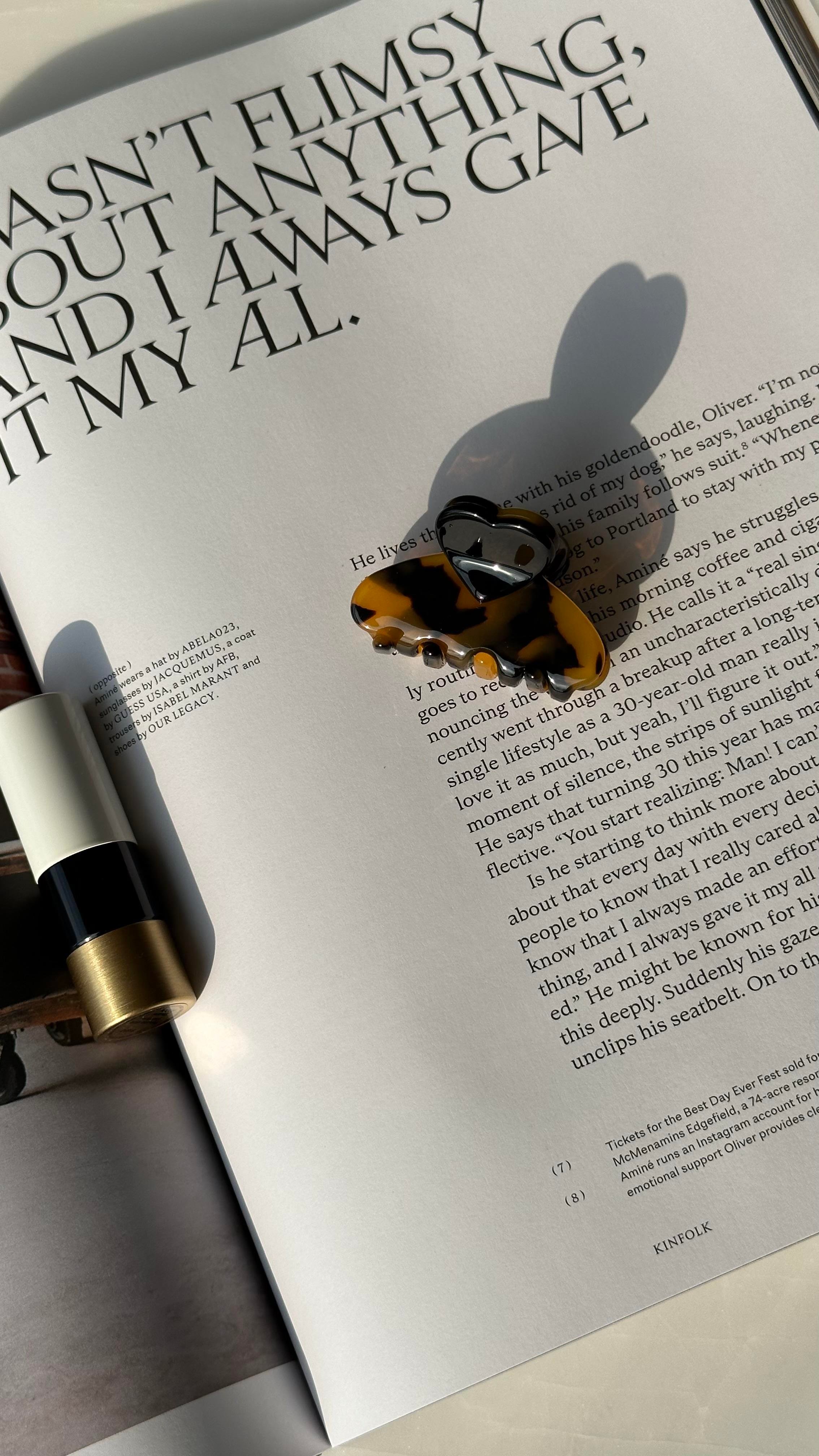 Camel Kalp Detaylı Mandal Toka