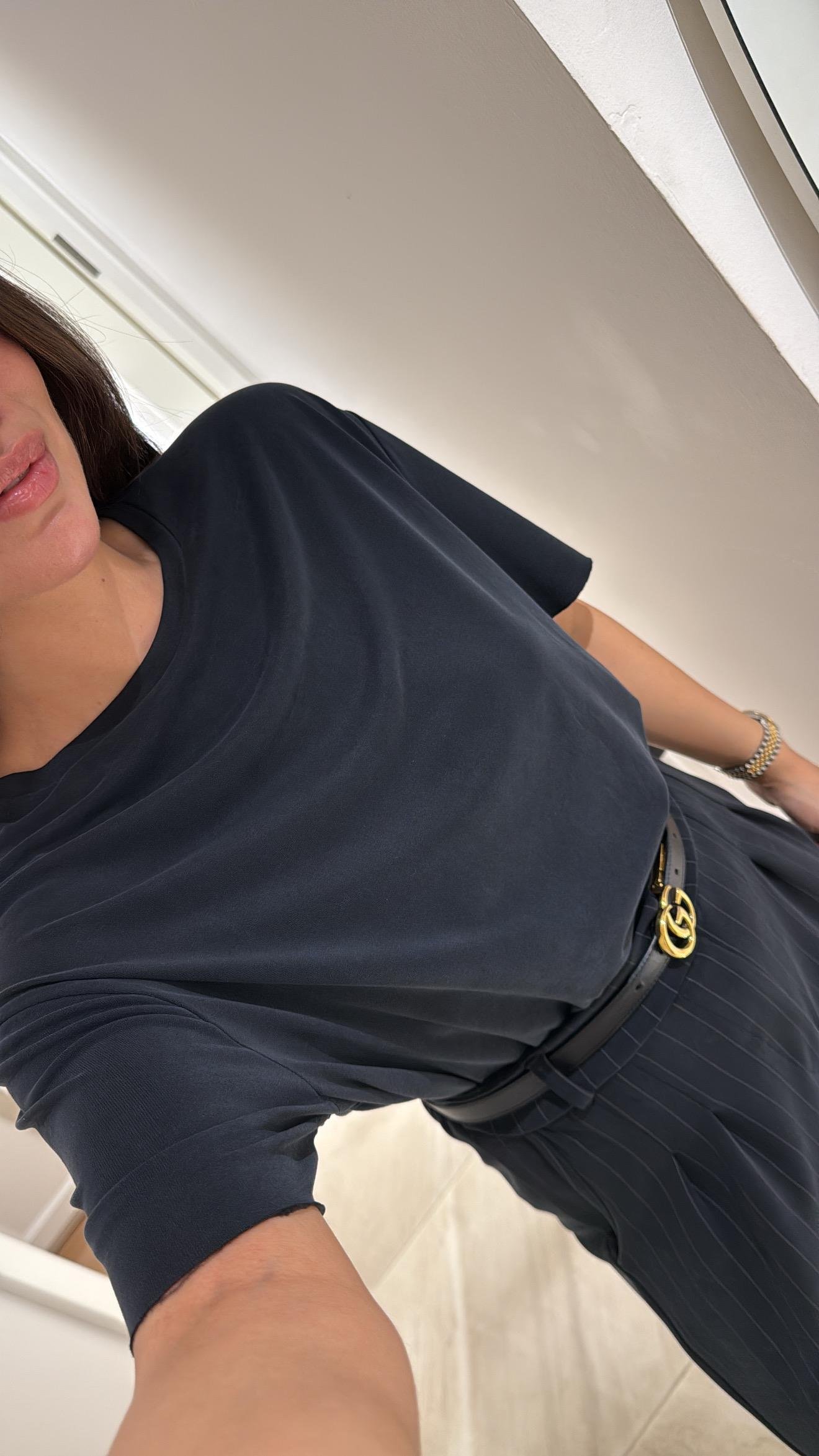 Füme Modal Kumaş Lazer Kesim Marka Model Tişört