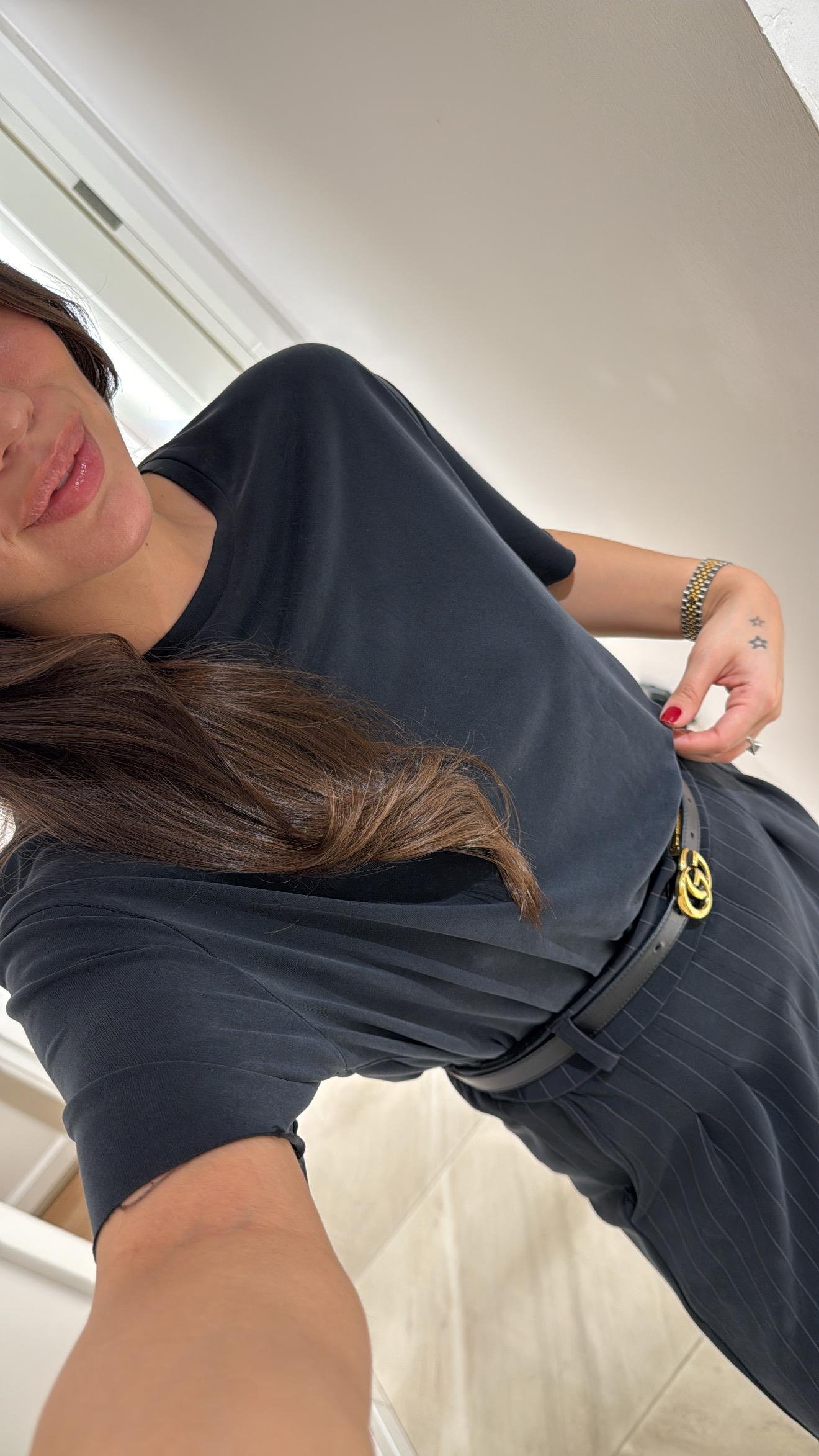 Füme Modal Kumaş Lazer Kesim Marka Model Tişört