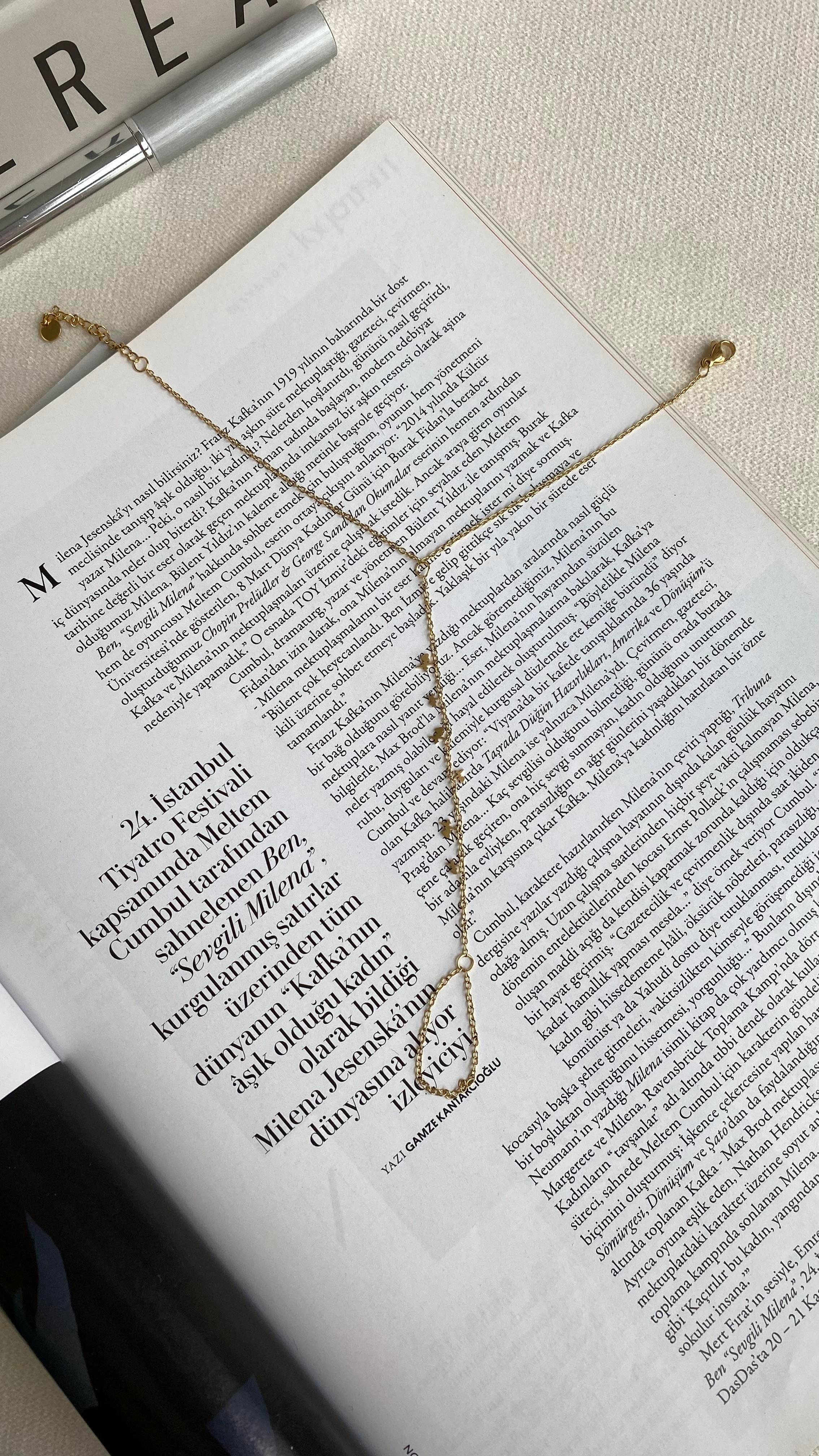 Gold kuş Charmlı Şahmeran