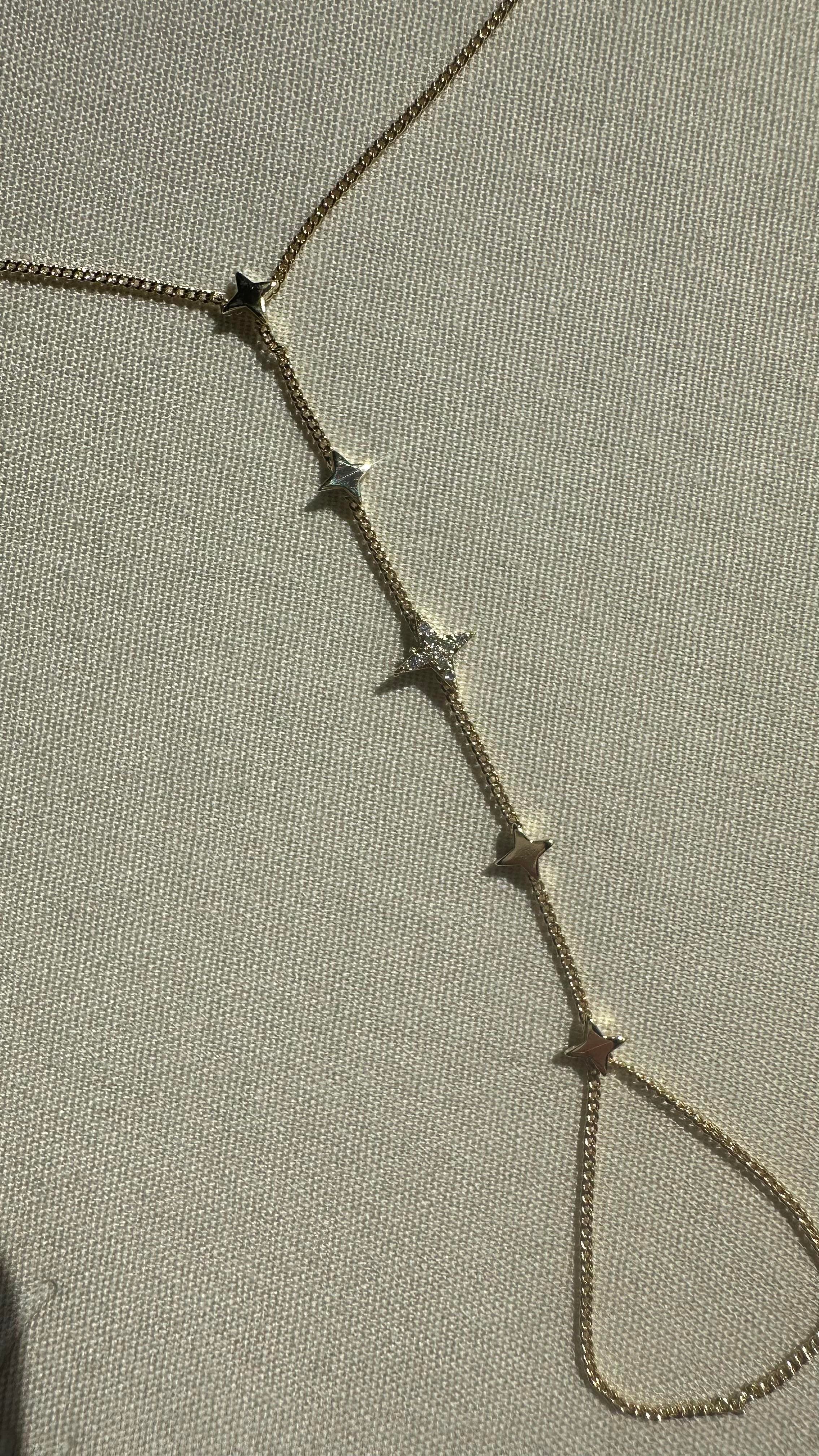 Gold Taş Yıldızlı Şahmerdan