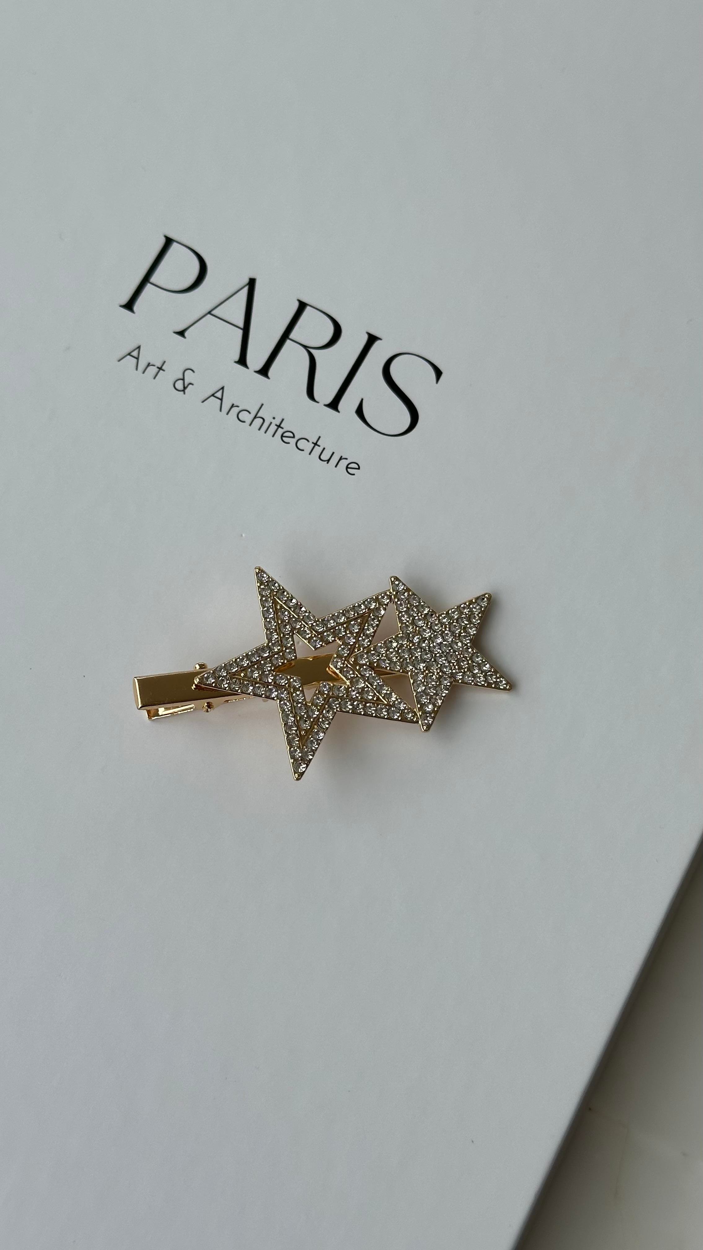 Gold Yıldız Kıstırmalı Toka