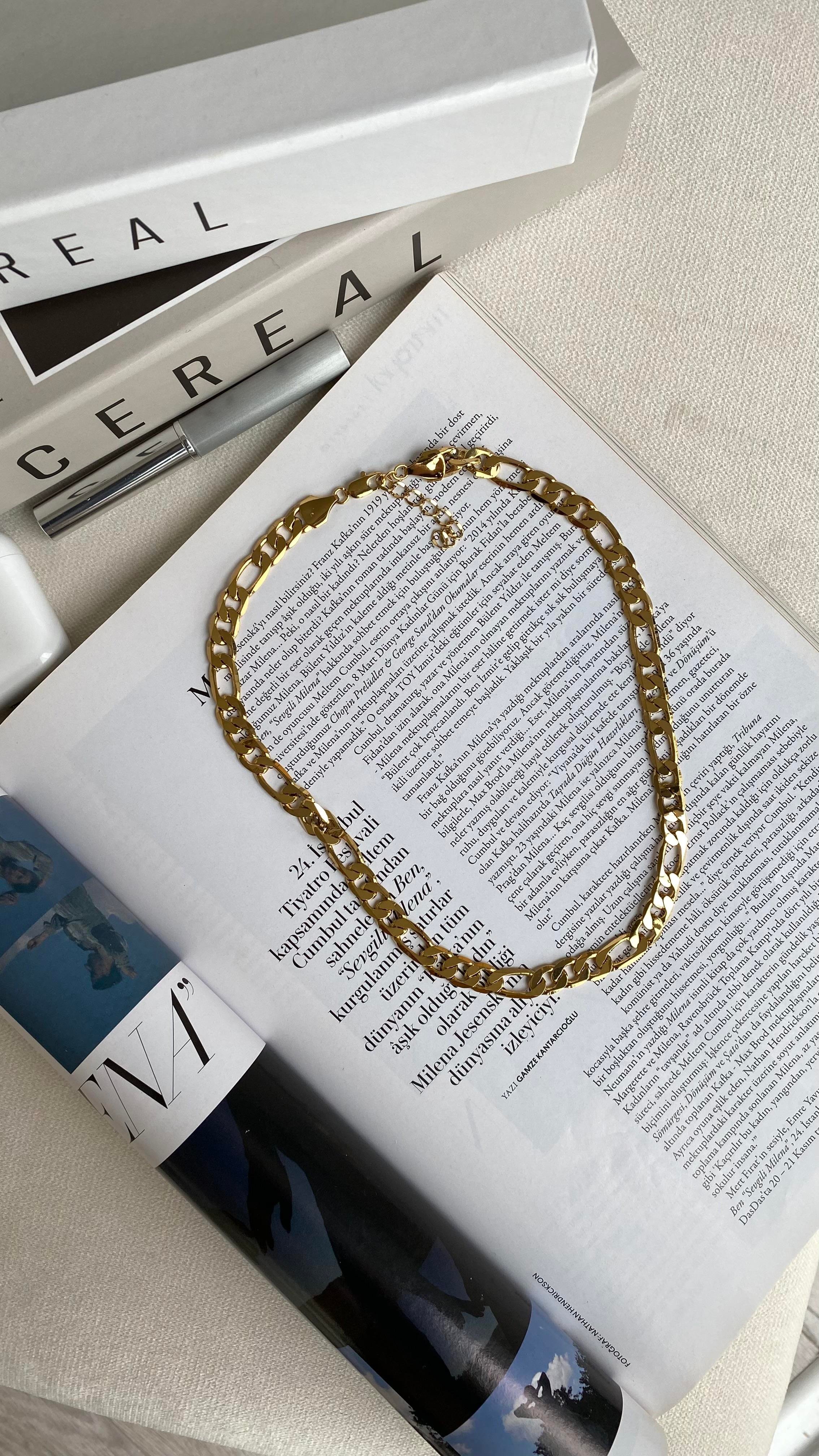 Gold Zincir Kolye cm