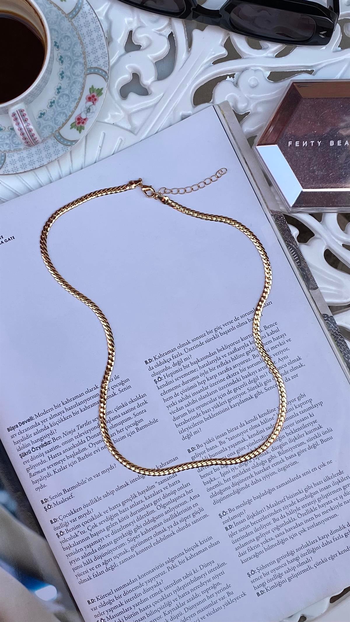 Rose Gold Zincir Kolye