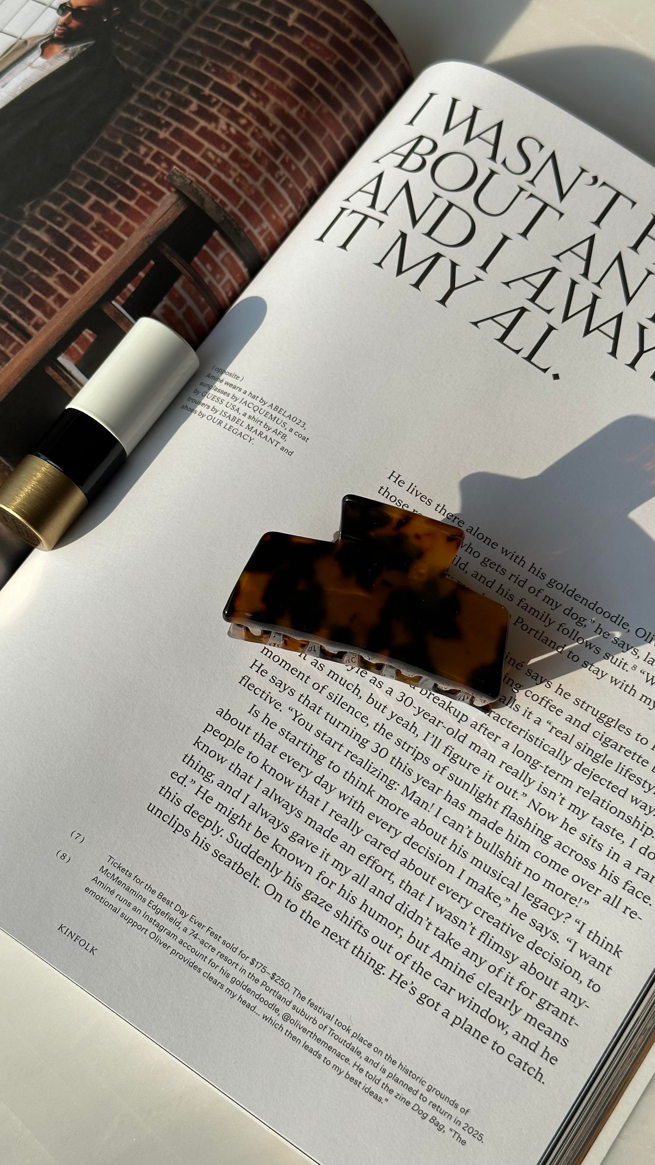 Kahve Benekli Mandal Toka