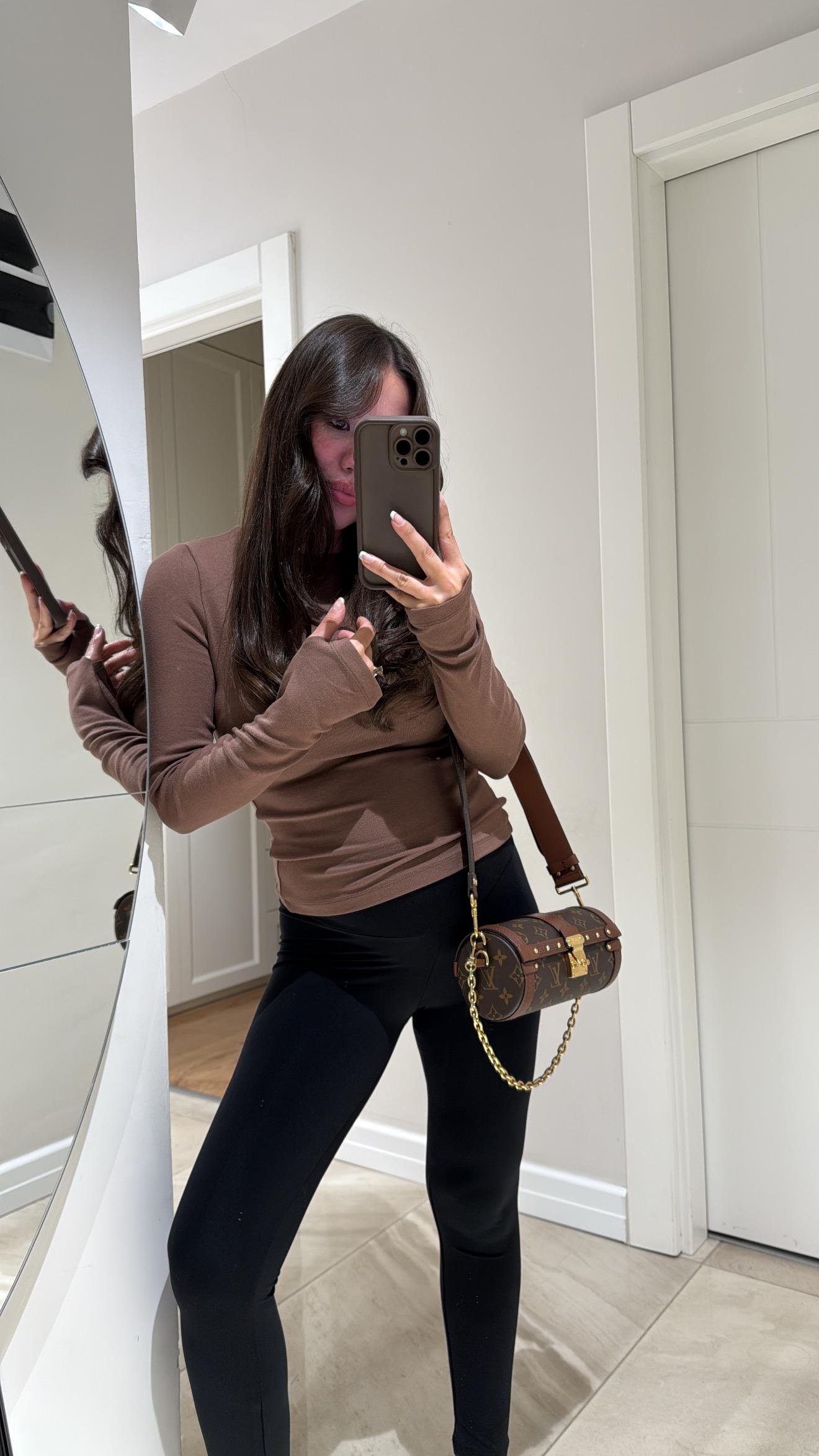 Kahve Bisiklet Yaka Marka Model Basic Body