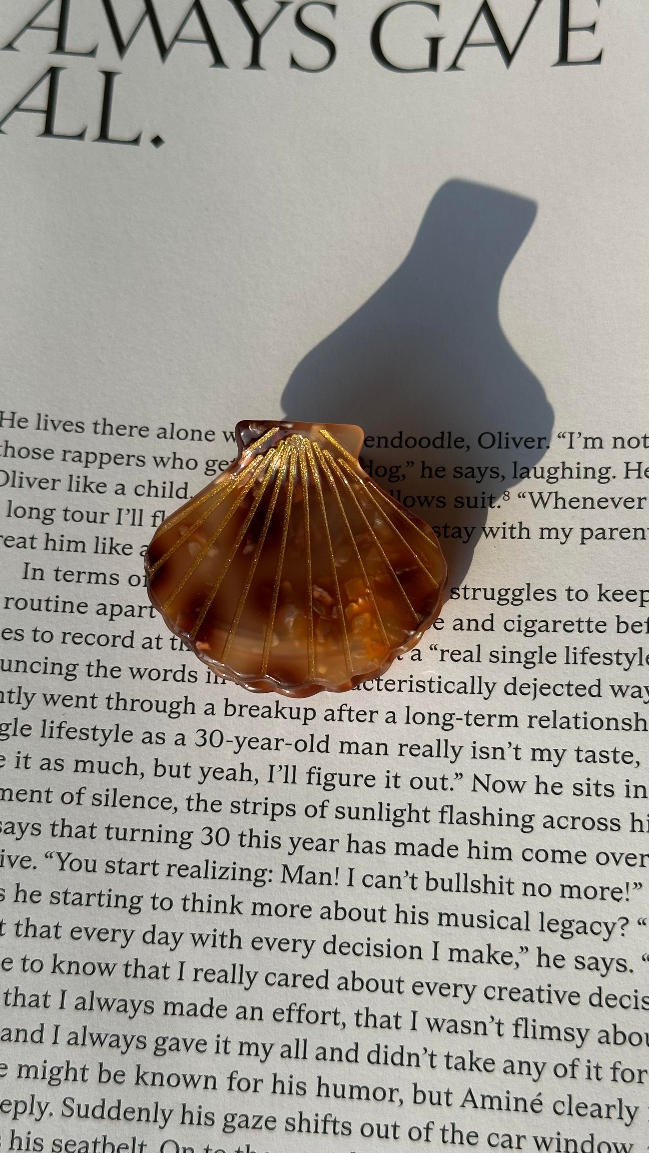 Kahverengi İstiridye Mandal Toka