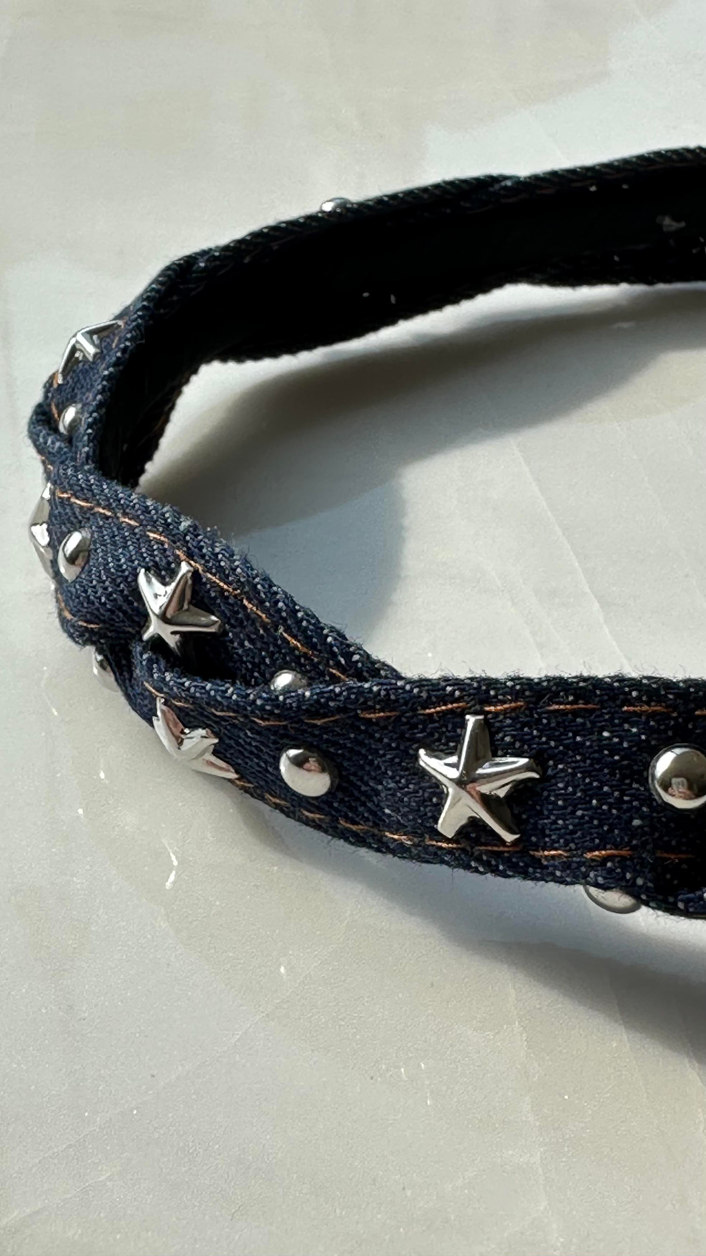 Mavi Denim Yıldız Detaylı Taç