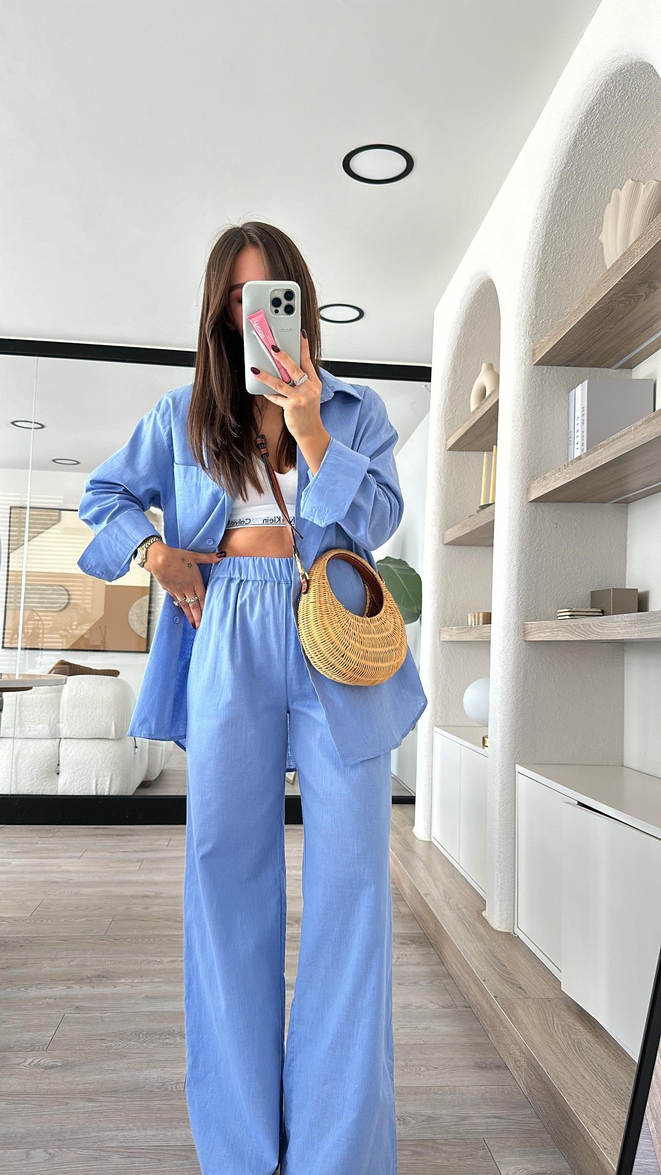 Mavi Marka Model Keten Takım 