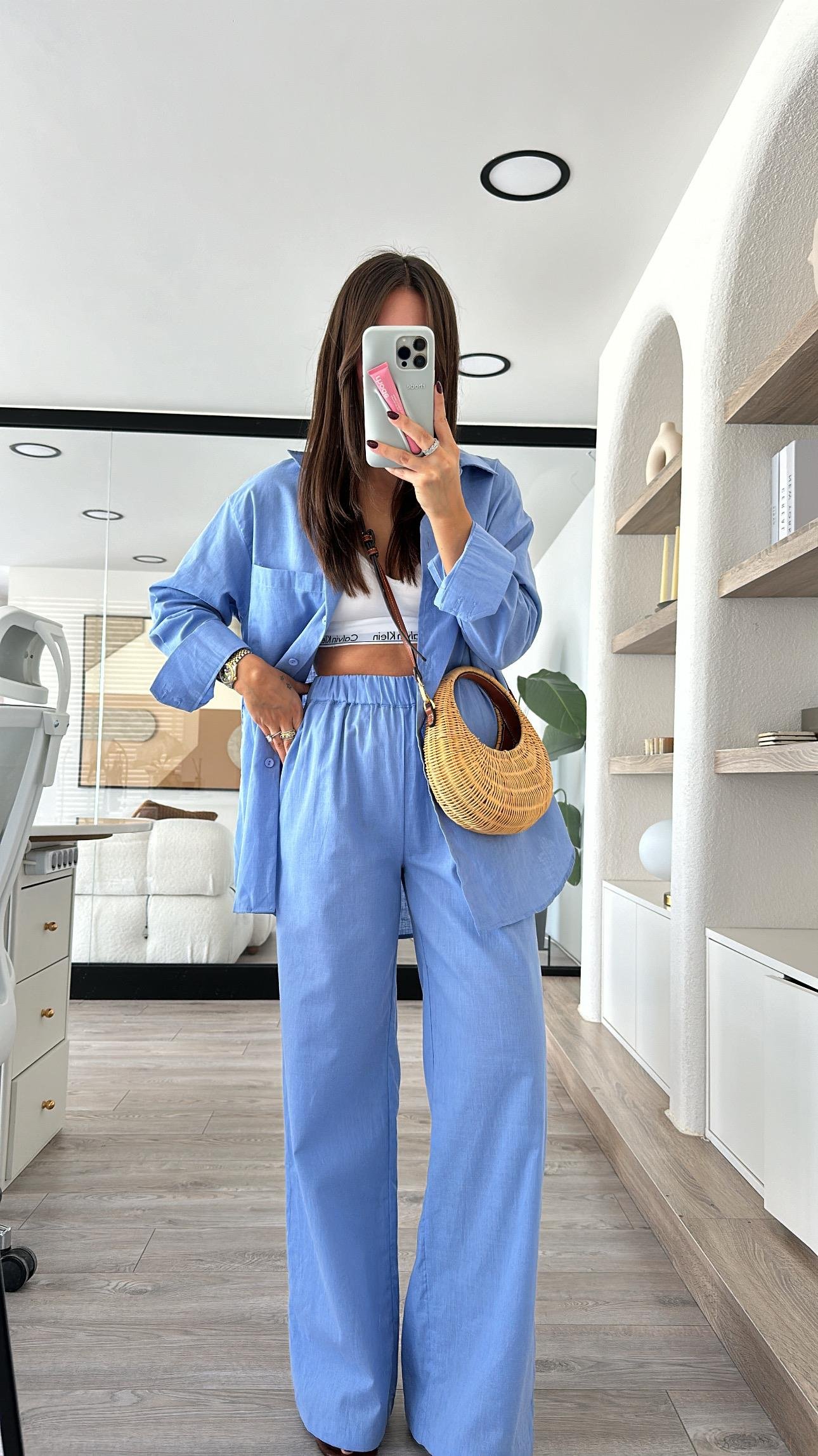 Mavi Marka Model Keten Takım 