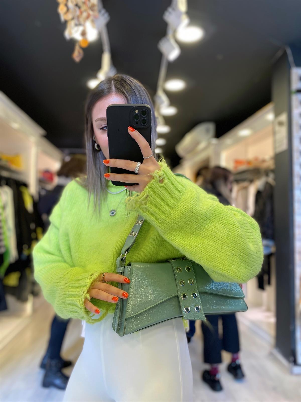 Mint Yeşili Marka Model Çanta