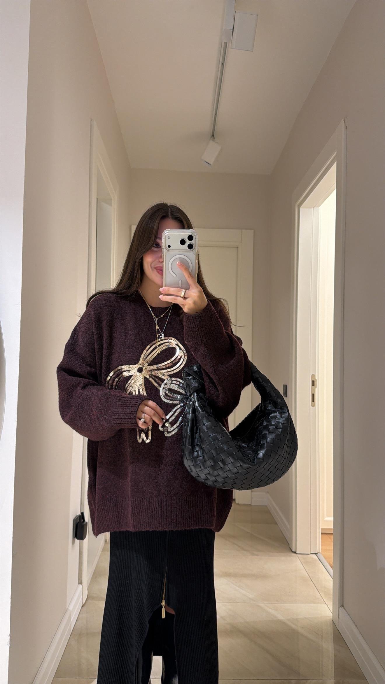 Mürdüm Pul Detaylı Marka Model Kazak