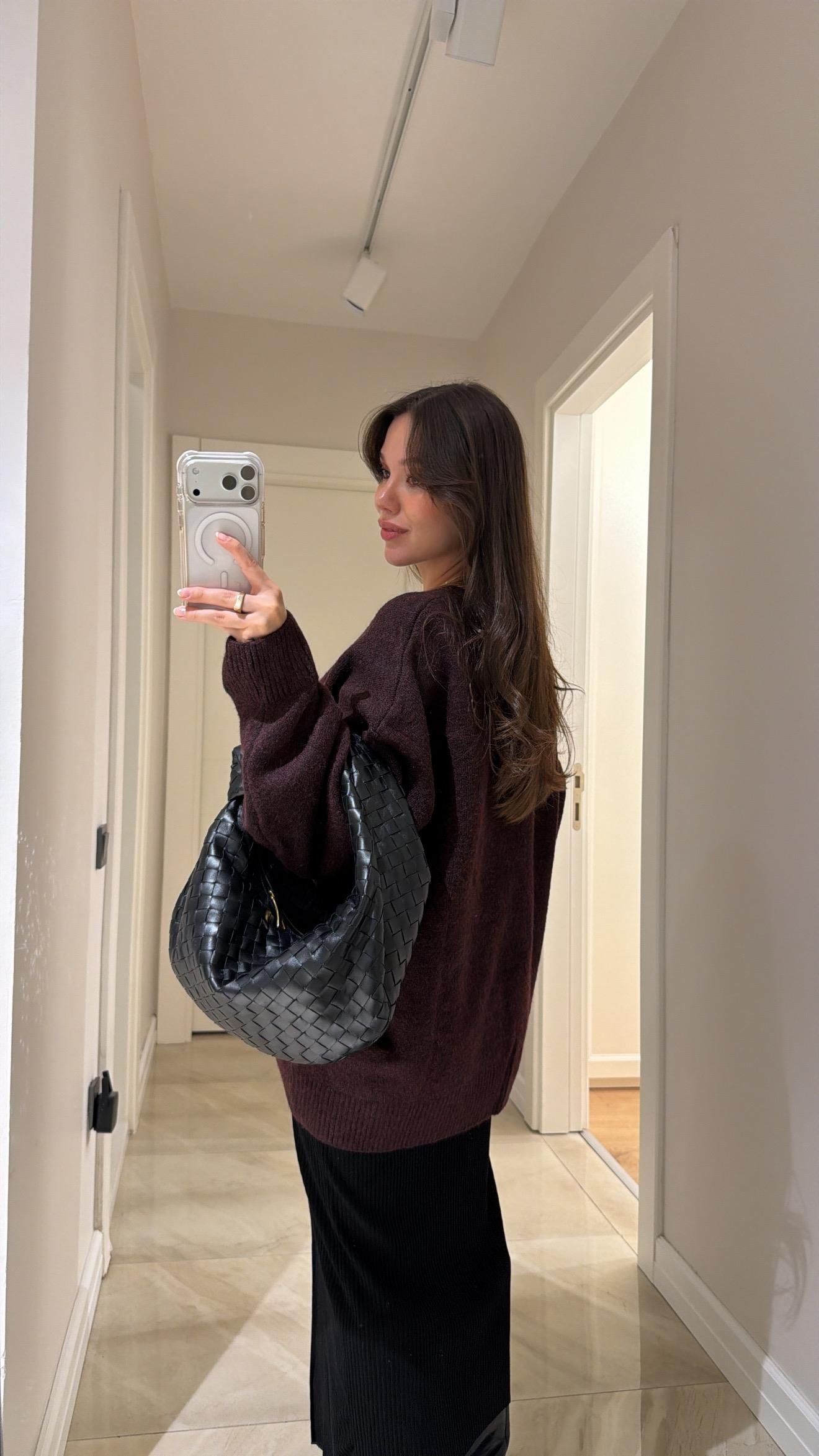 Mürdüm Pul Detaylı Marka Model Kazak