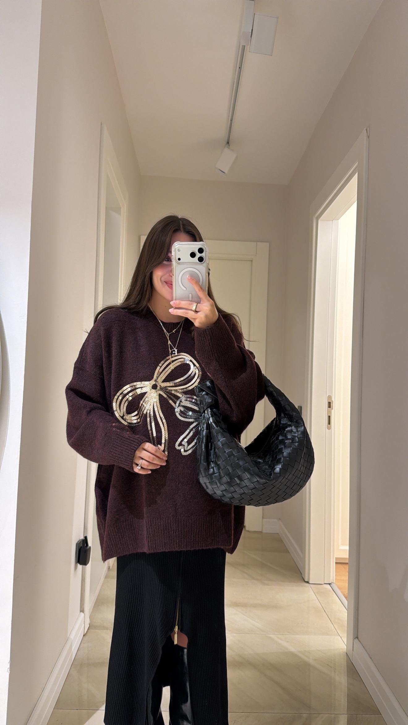 Mürdüm Pul Detaylı Marka Model Kazak