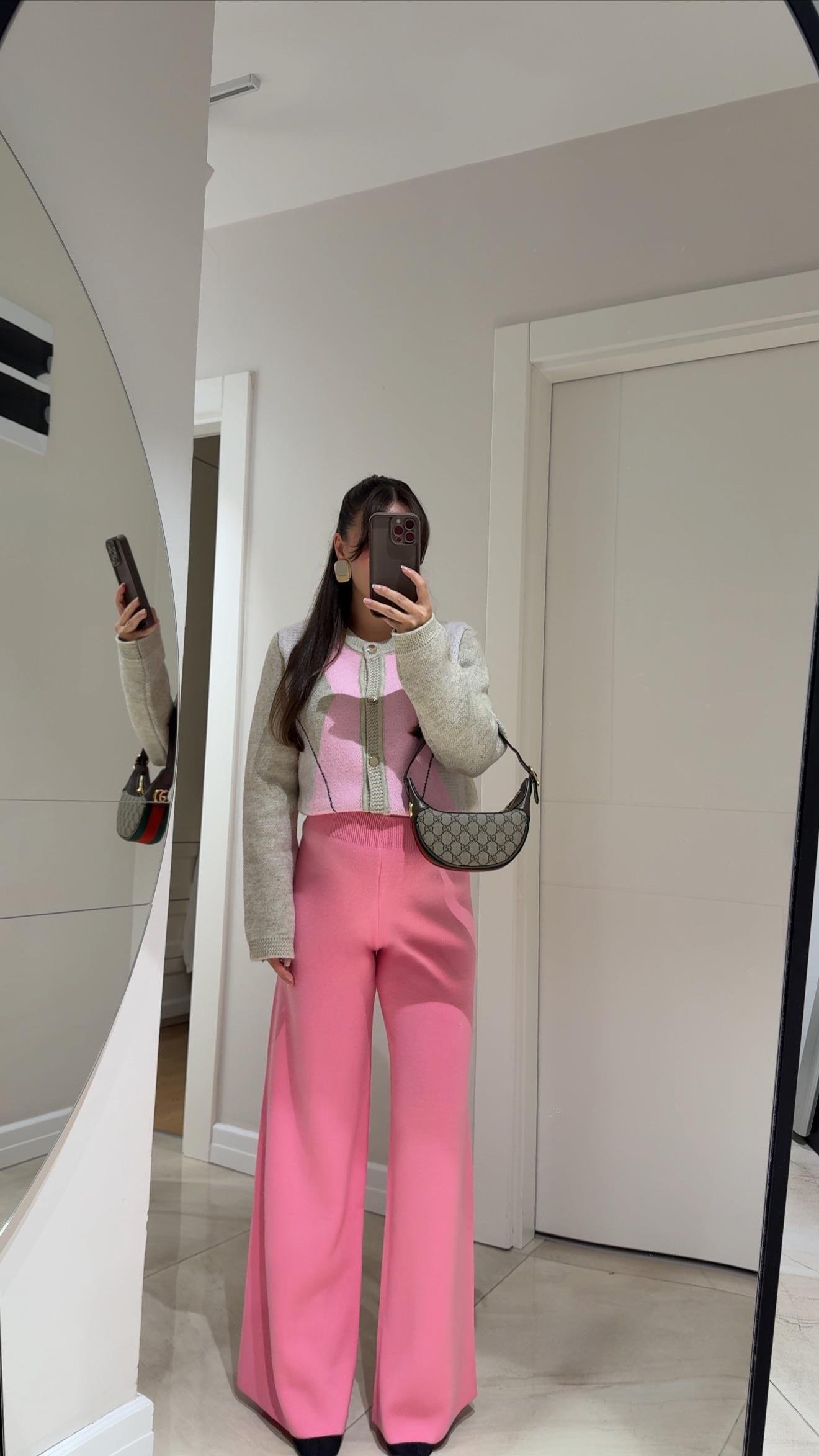 Pembe Triko Pantolon 