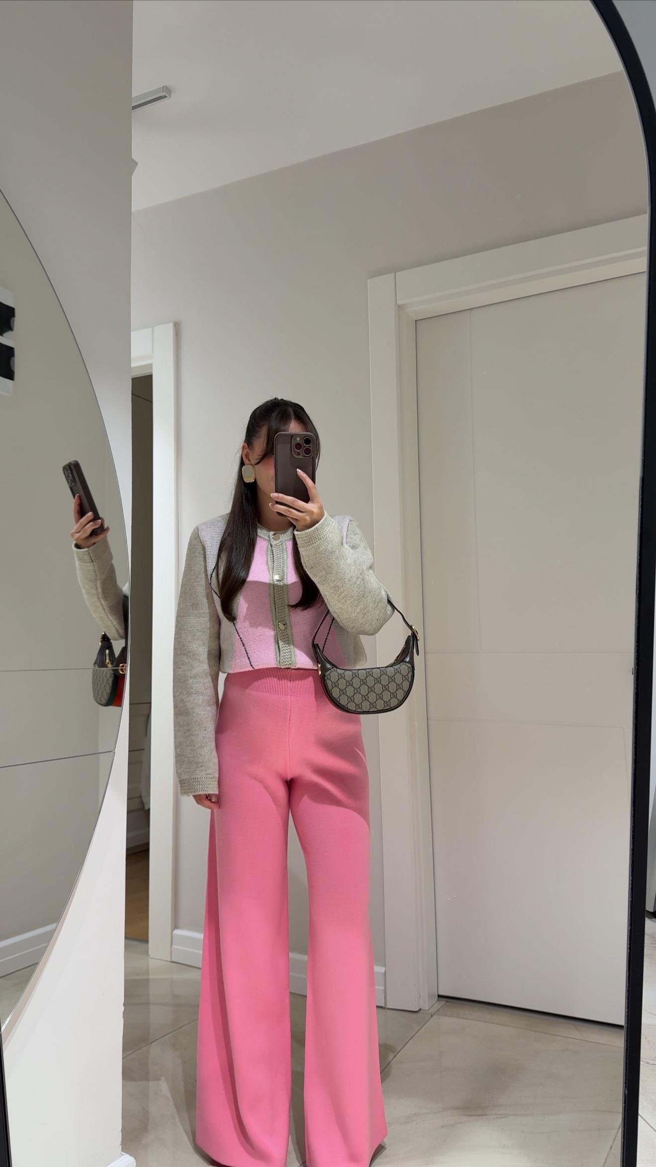 Pembe Triko Pantolon 