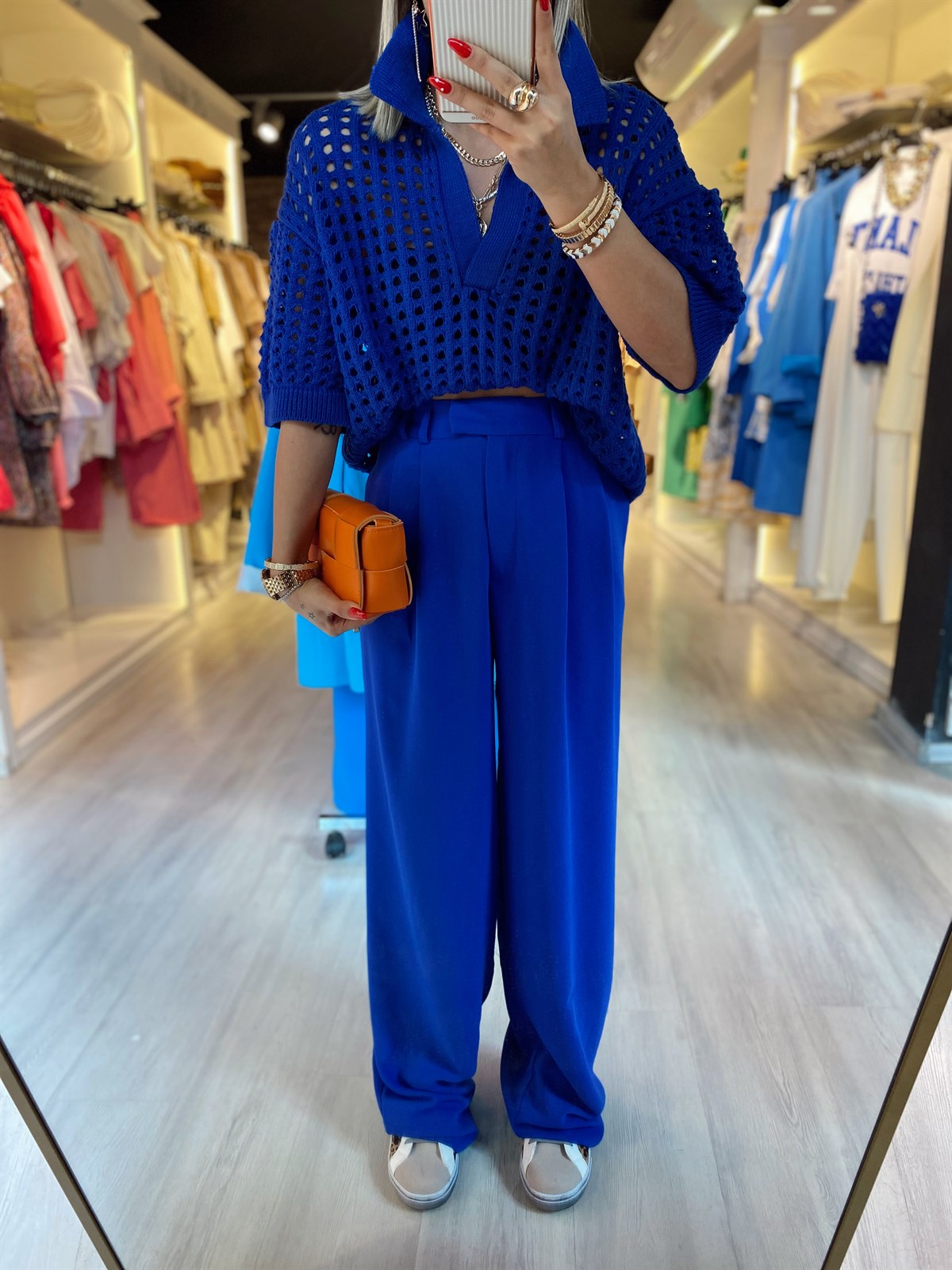 Saks Mavi Palazzo Pantolon