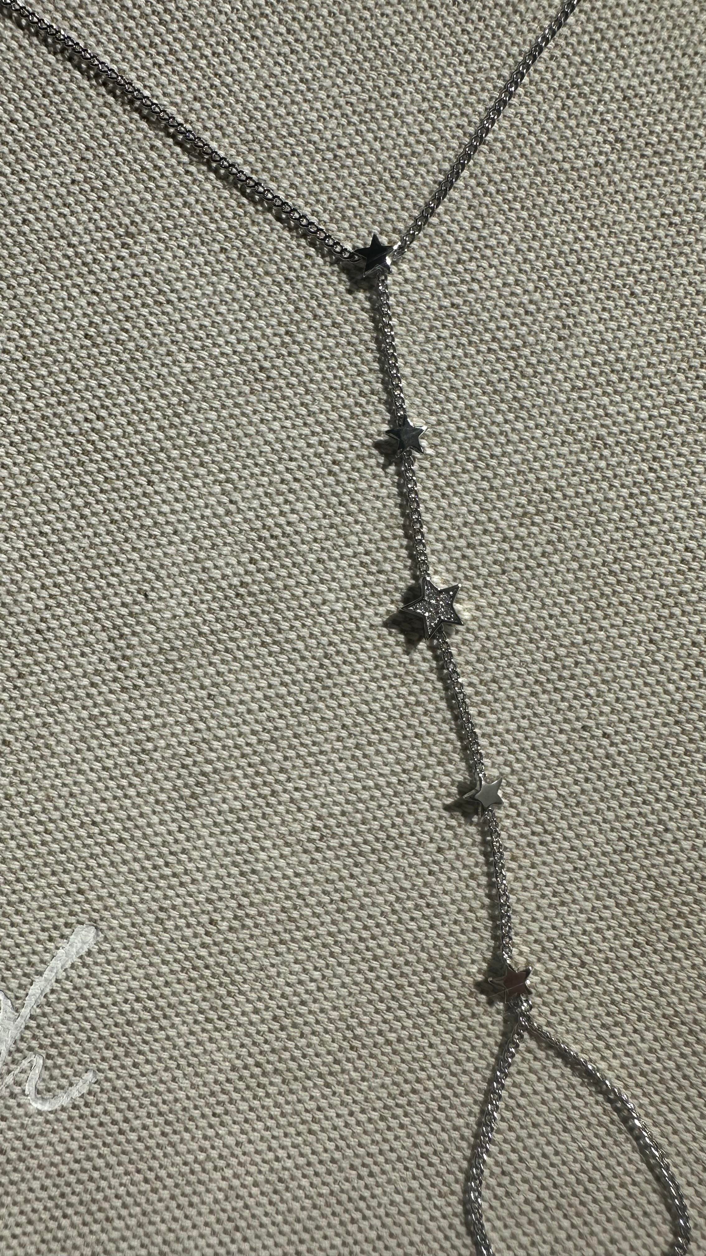 Silver Beş Köşeli Yıldızlı Şahmerdan