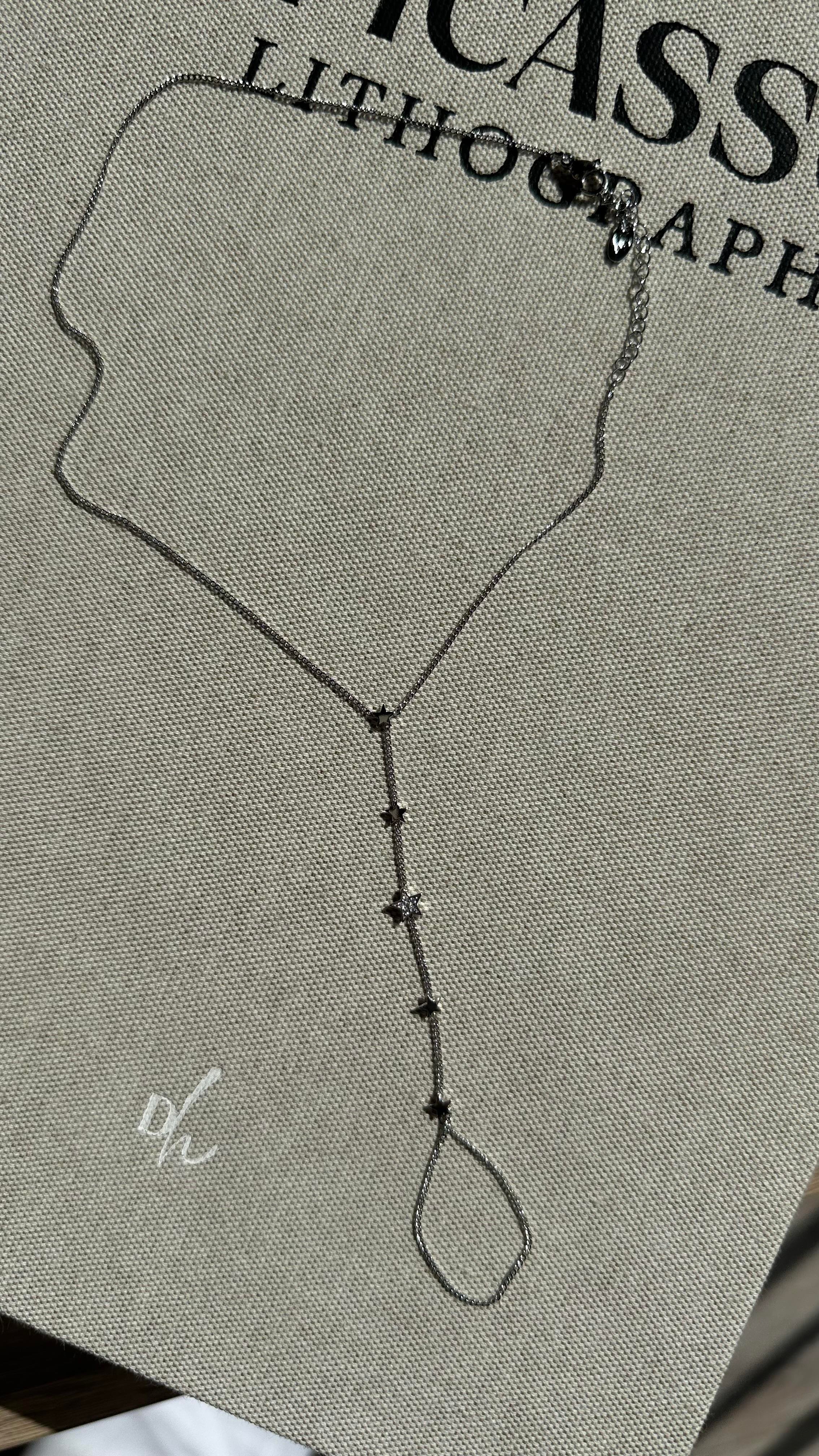 Silver Beş Köşeli Yıldızlı Şahmerdan