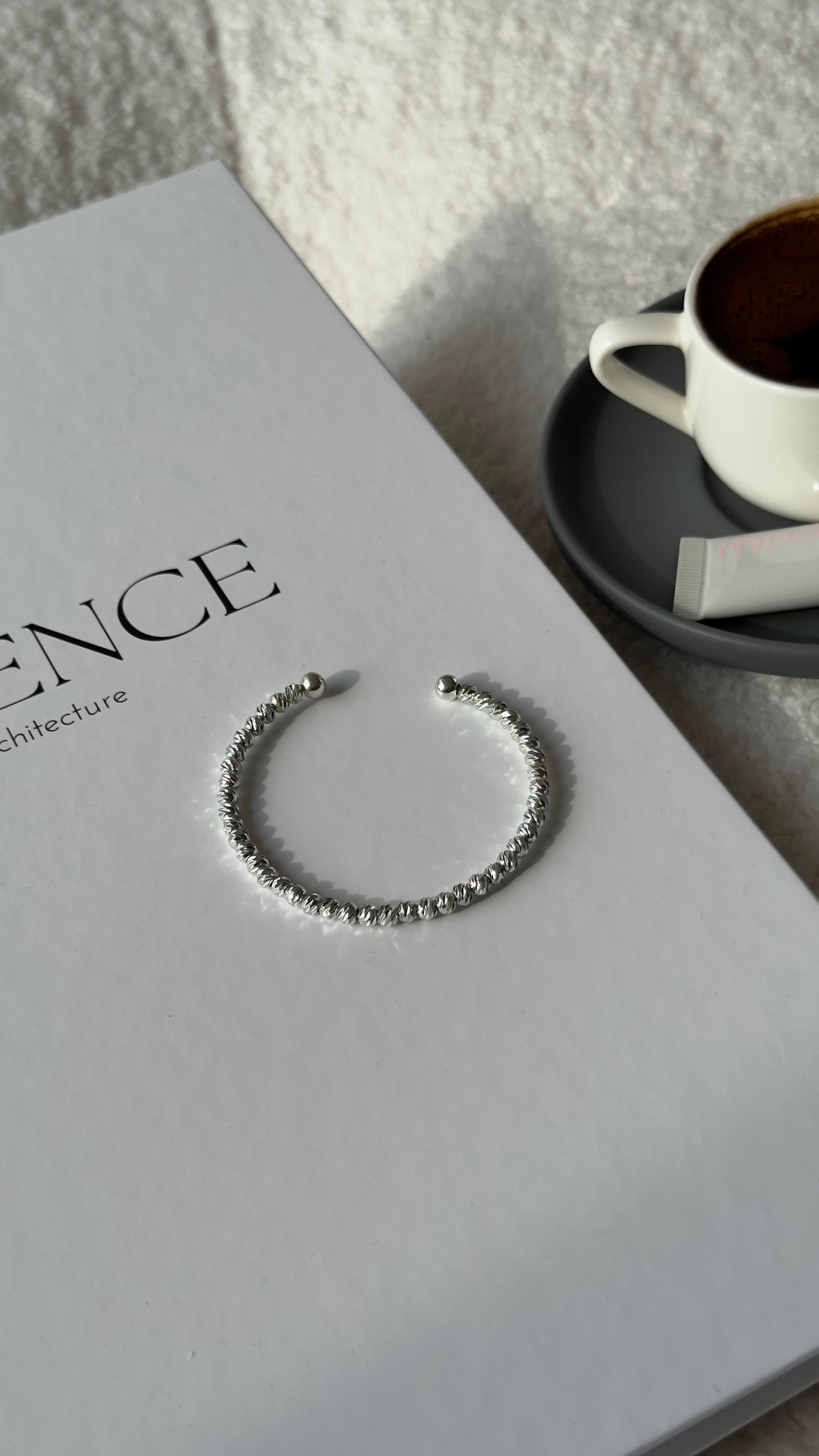 Silver Dorika Kelepçe Bileklik