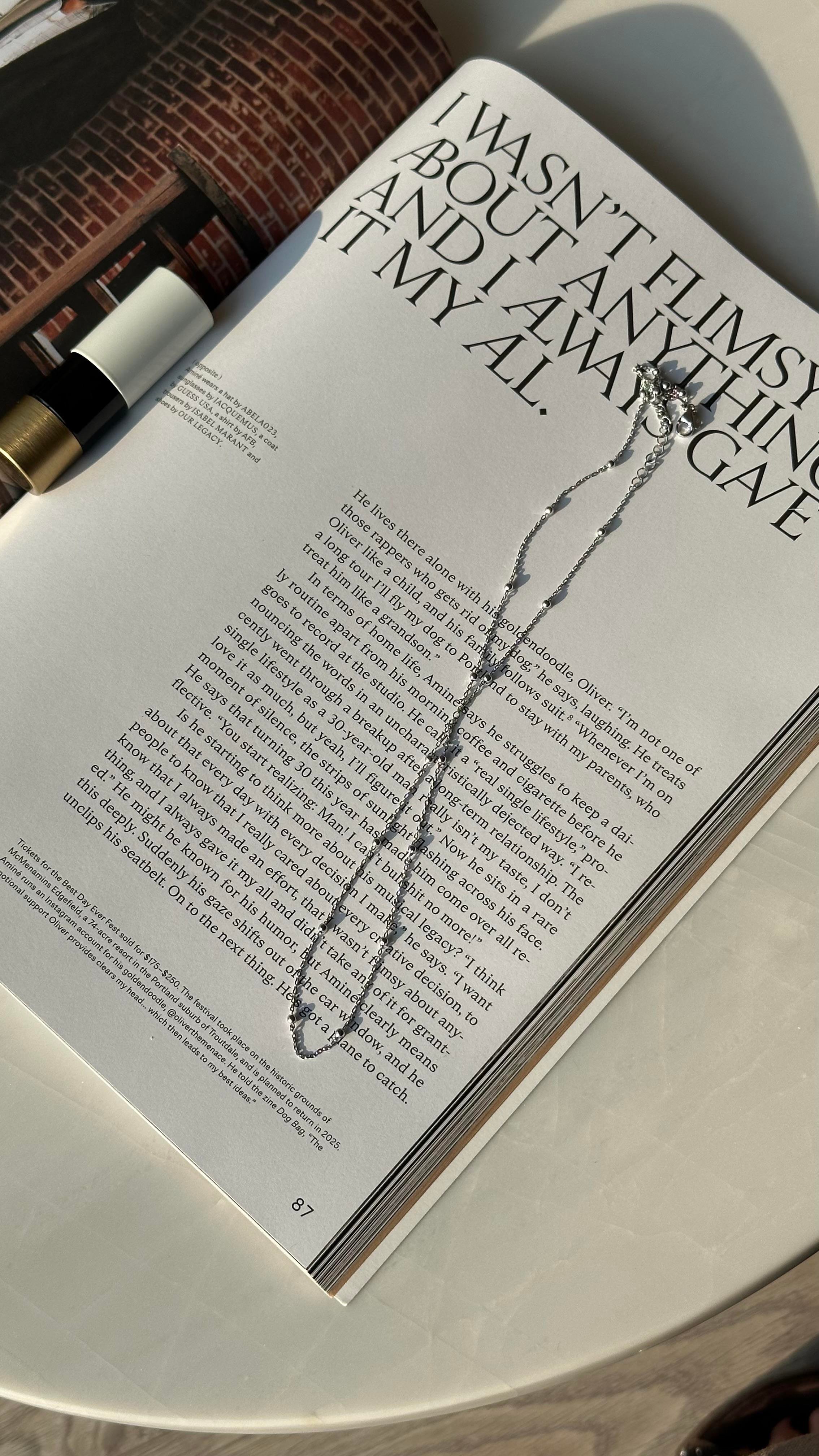 Silver Sıralı Boncuklu Şahmeran