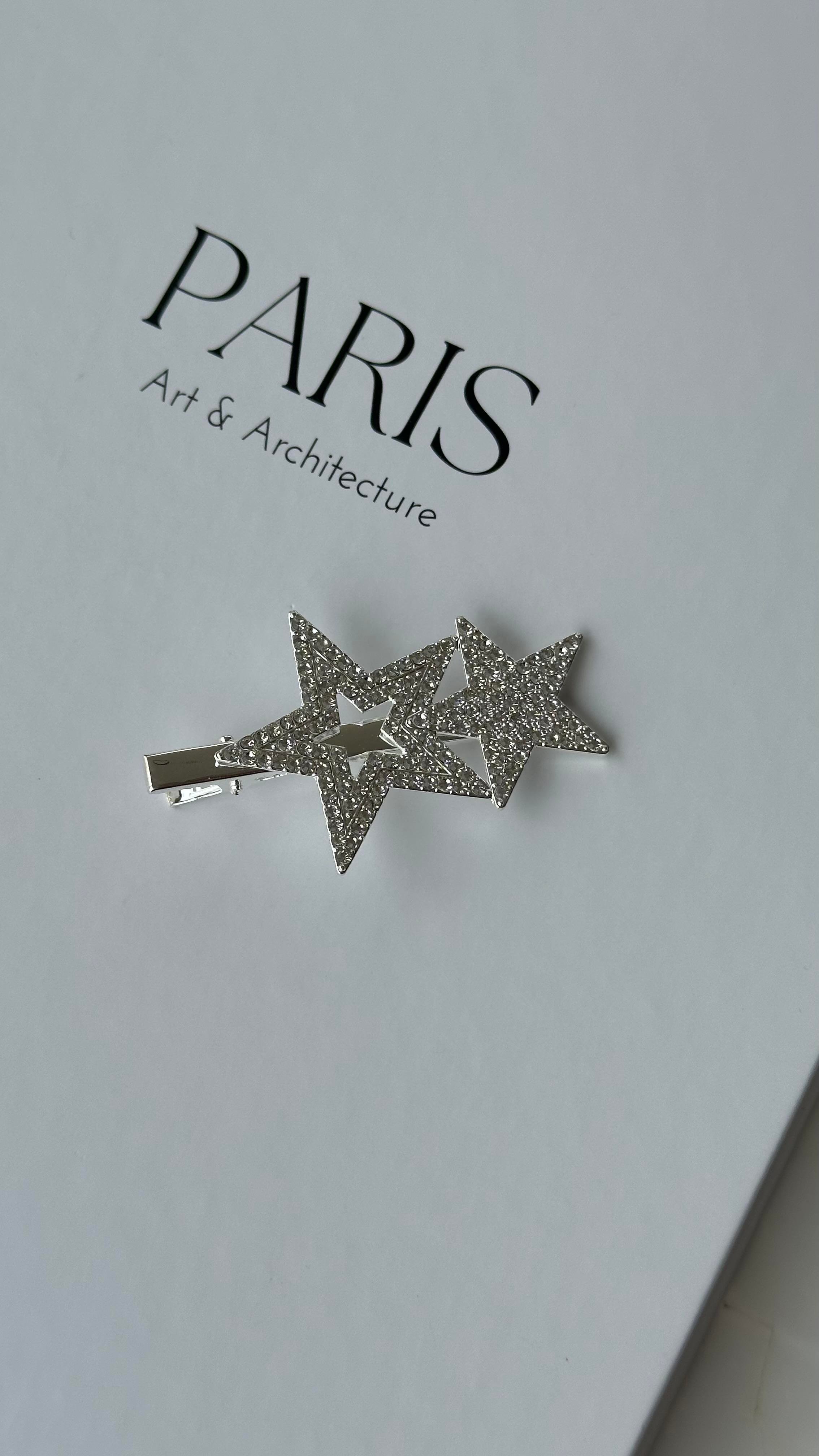 Silver Yıldız Kıstırmalı Toka