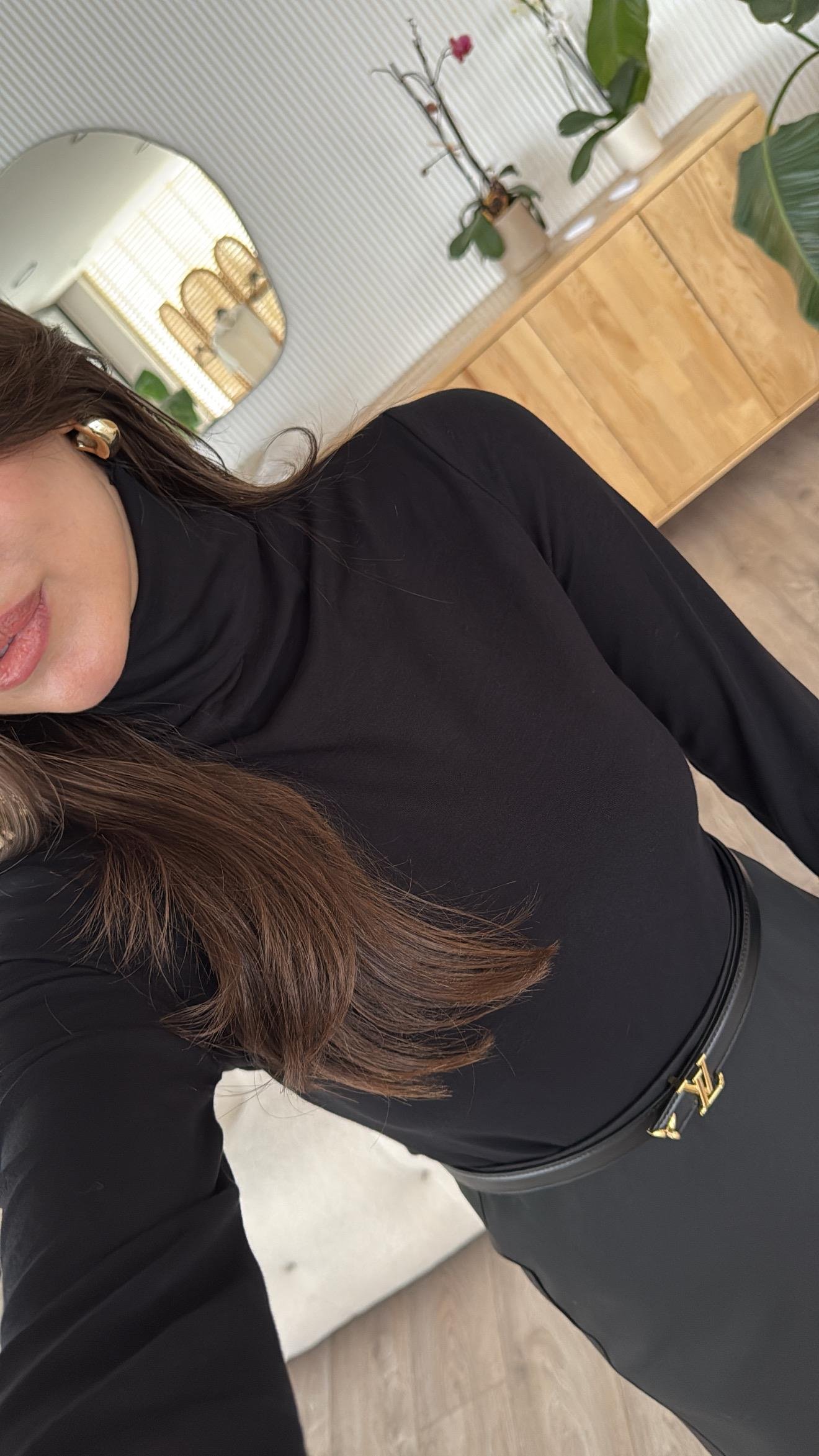 Siyah Balıkçı Yaka Marka Model Buzy