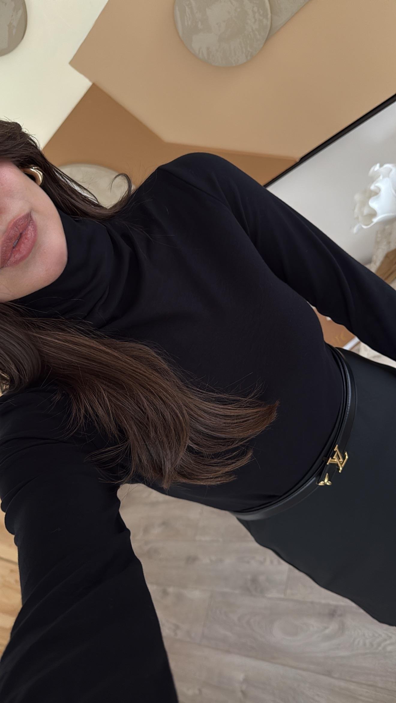 Siyah Balıkçı Yaka Marka Model Buzy