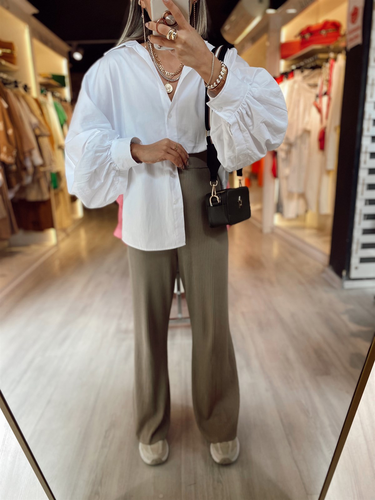 Vizon Orijinal Marka Model Fitilli Triko Pantolon