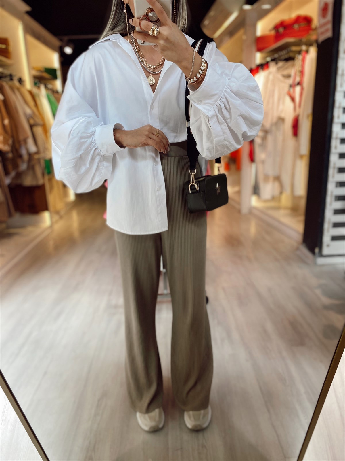 Vizon Orijinal Marka Model Fitilli Triko Pantolon