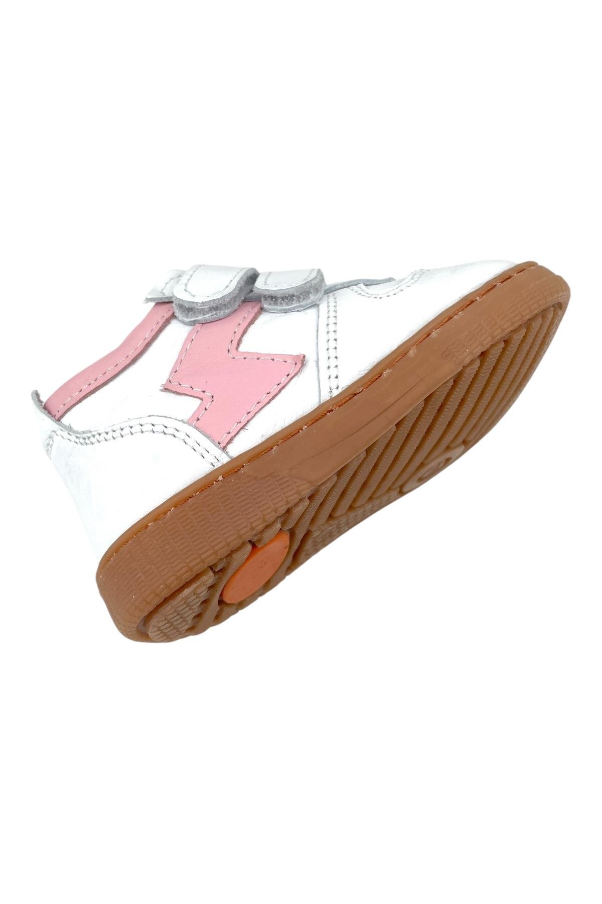 Arizona İlk Adım Ayakkabısı Beyaz-Pembe