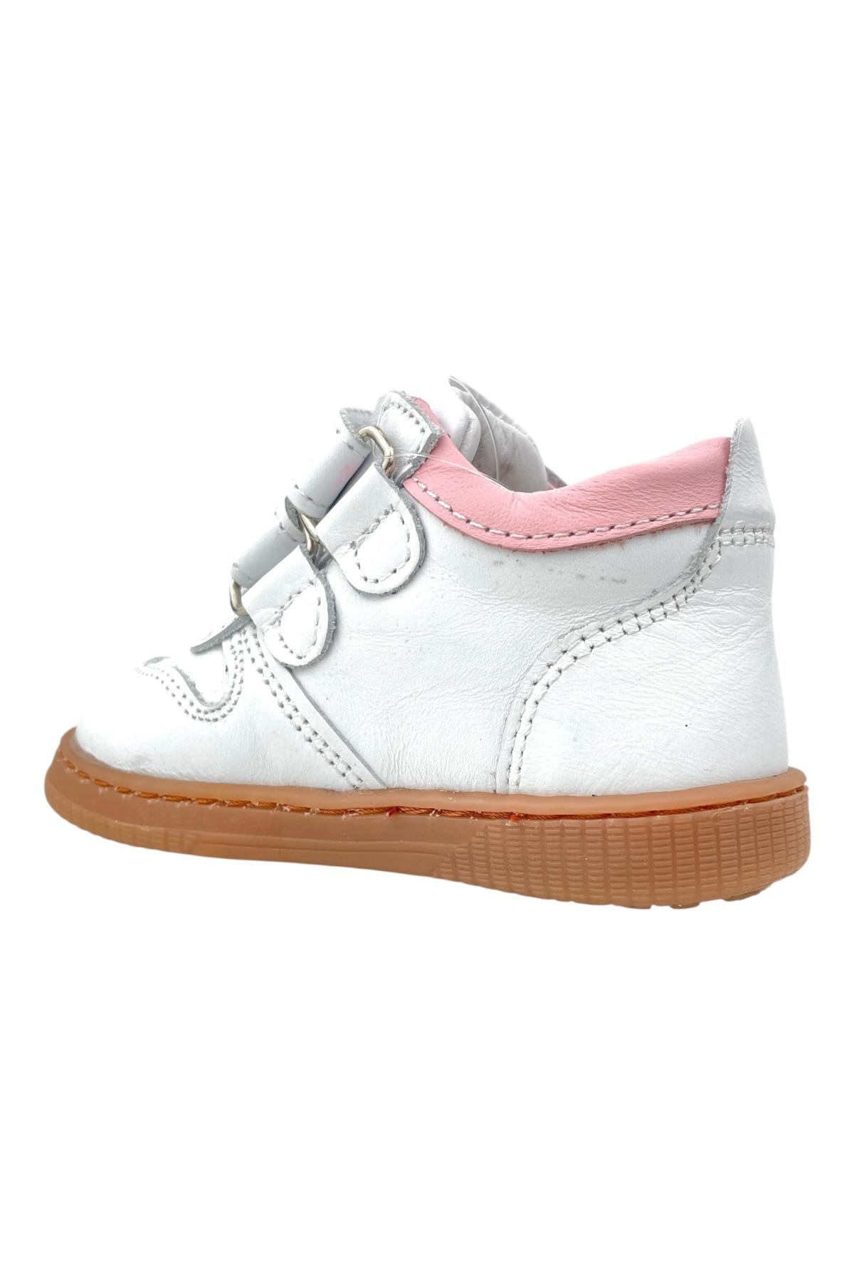 Arizona İlk Adım Ayakkabısı Beyaz-Pembe