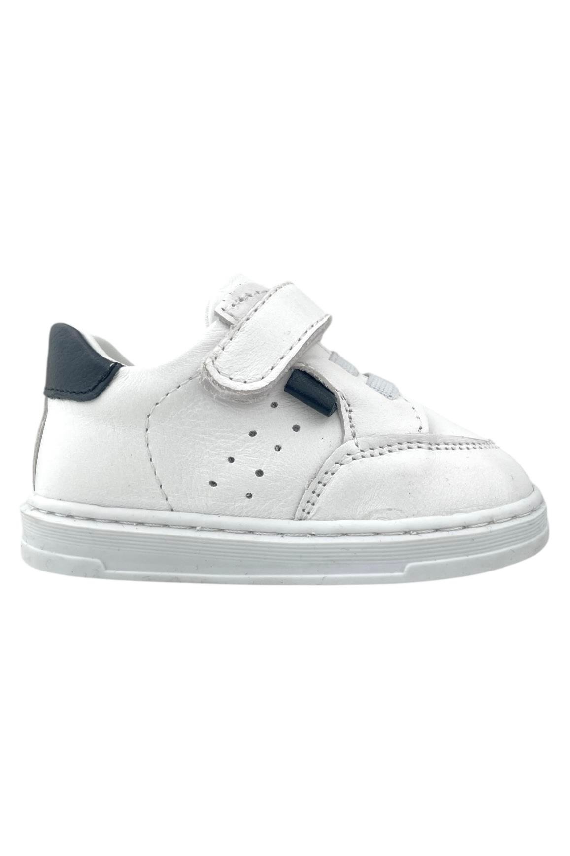 Aztek İlk Adım Bebek Günlük Spor Ayakkabı Beyaz-Siyah