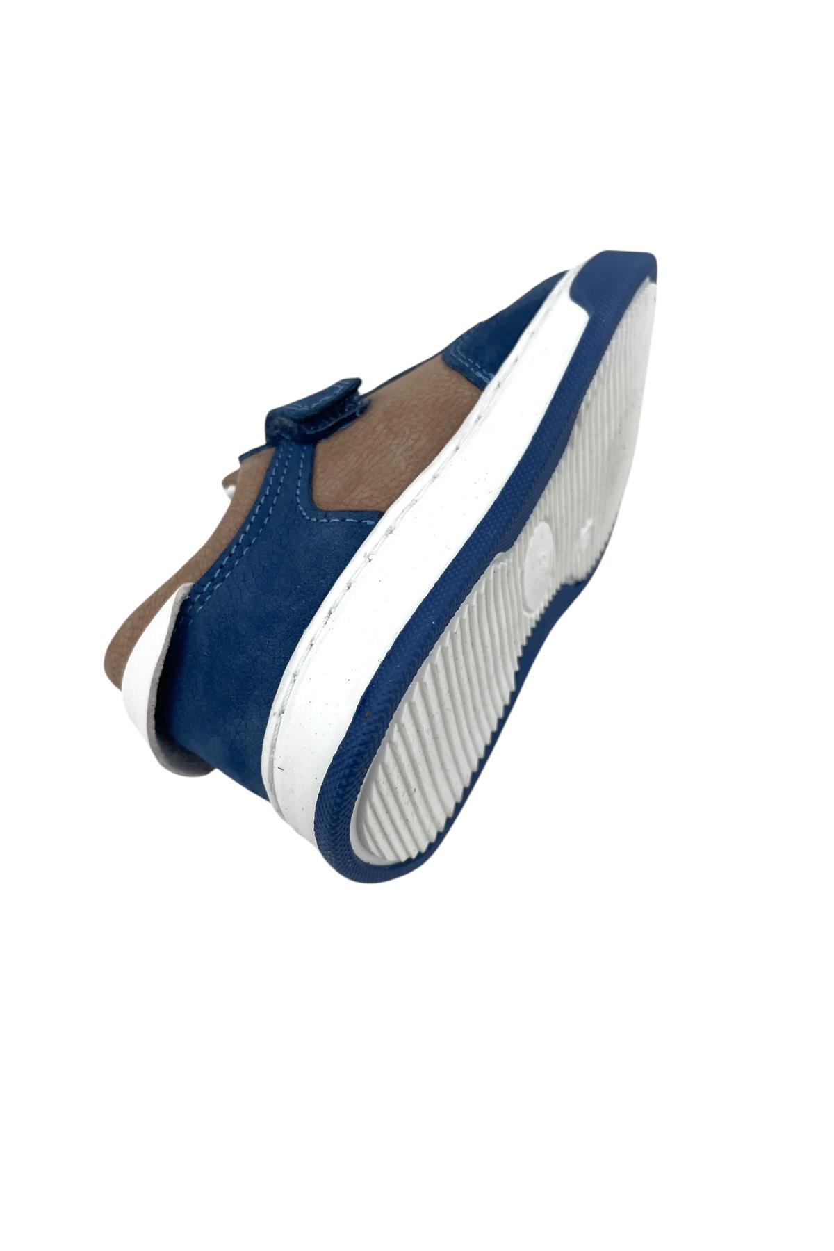 Ege Tek Cırtlı Lastikli Geniş Kalıp Günlük Ayakkabı Kot-Kum