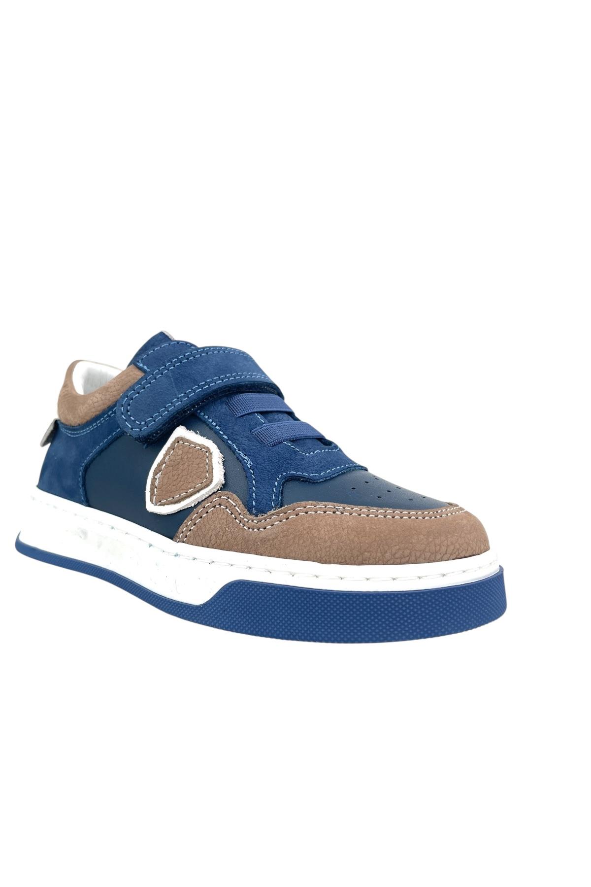 Ege Tek Cırtlı Lastikli Günlük Ayakkabı Kot-Kum