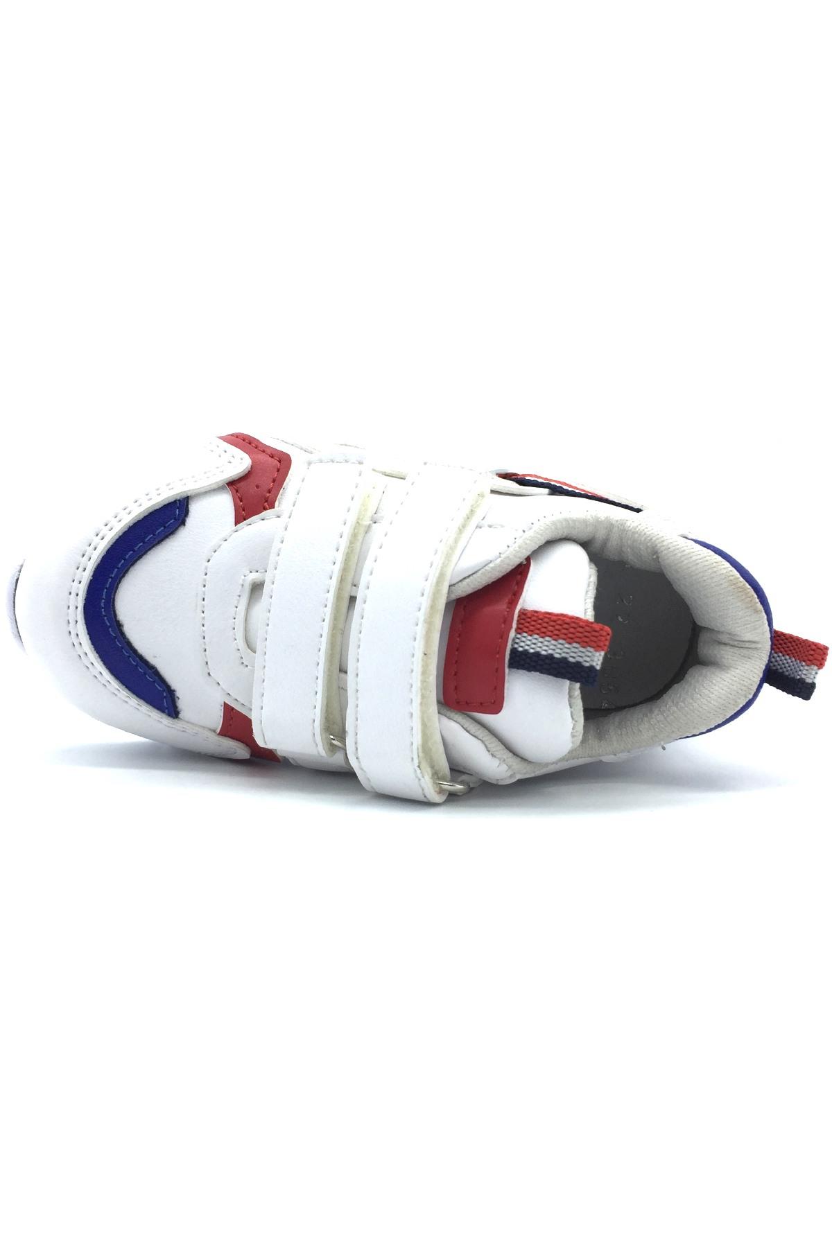 Emitasyon Erkek Çocuk Retro Spor Ayakkabı Beyaz