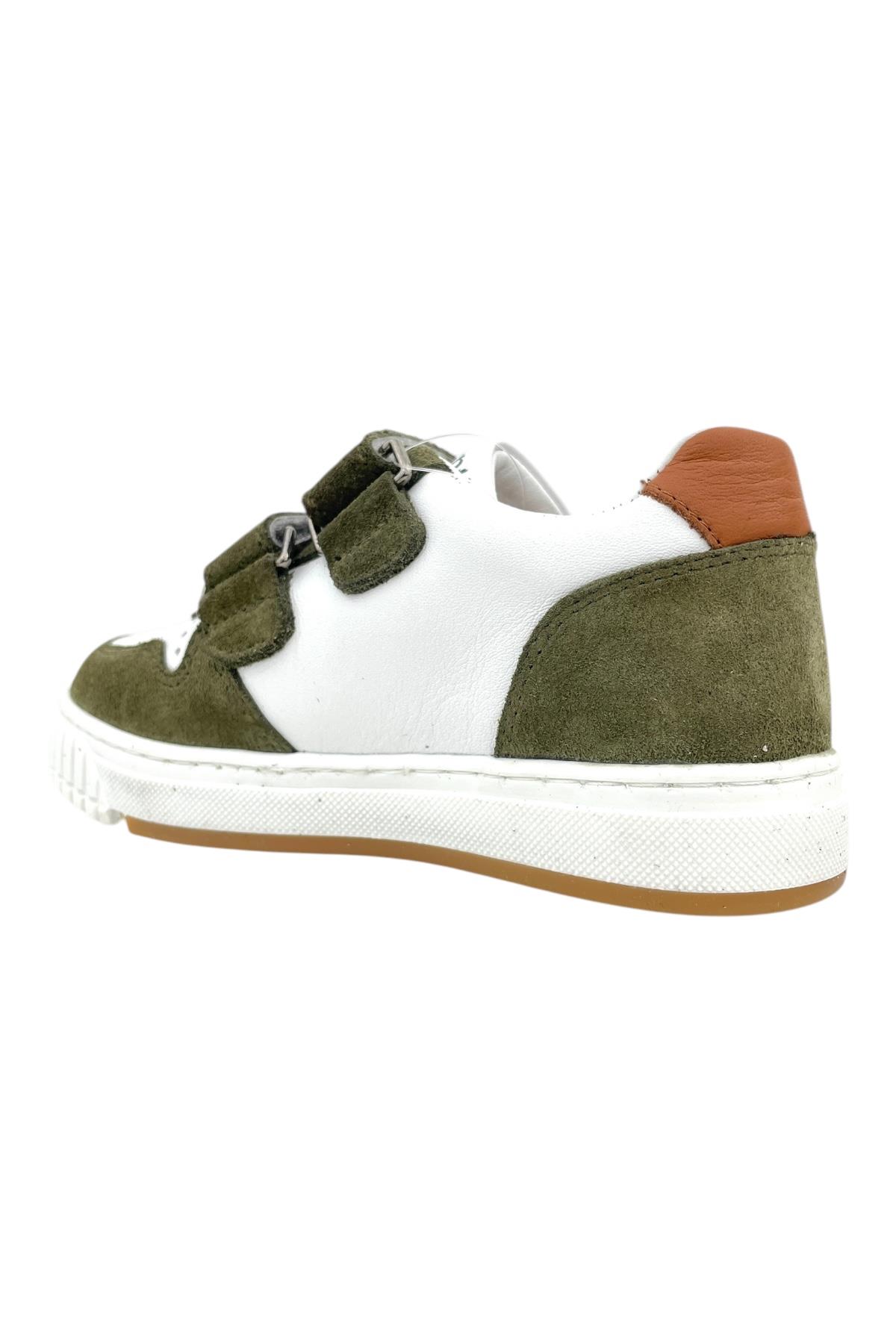 Español Erkek Çocuk Deri Günlük Ayakkabı Haki