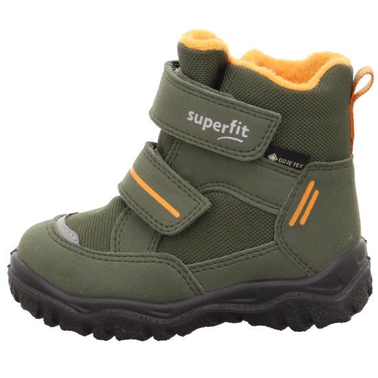 Husky1 Superfit Goretex Çocuk Kar Botu Haki